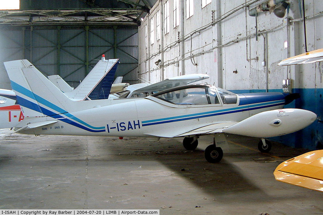 I-ISAH, 1992 SIAI-Marchetti SF-260D C/N 836, SIAI Marchetti SF-260D [836] Milan-Bresso~I 20/07/2004