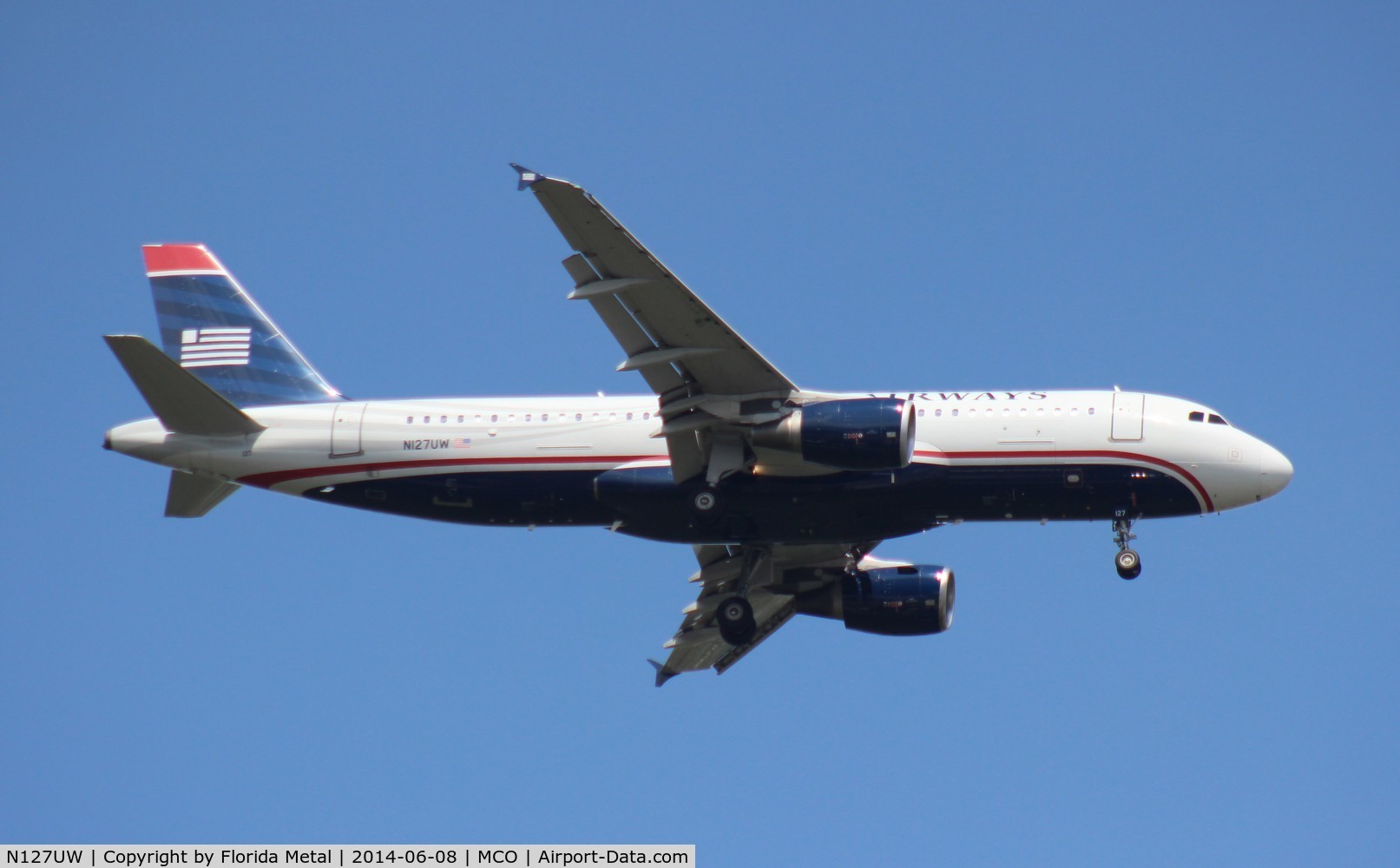 N127UW, 2010 Airbus A320-214 C/N 4202, USAirways