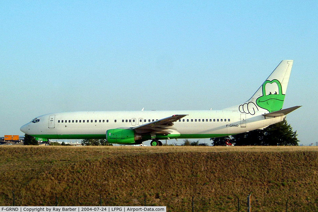 F-GRND, 1999 Boeing 737-85F C/N 28827, Boeing 737-85F [28827] (Euralair International) Paris-Charles De Gaulle~F 24/07/2004