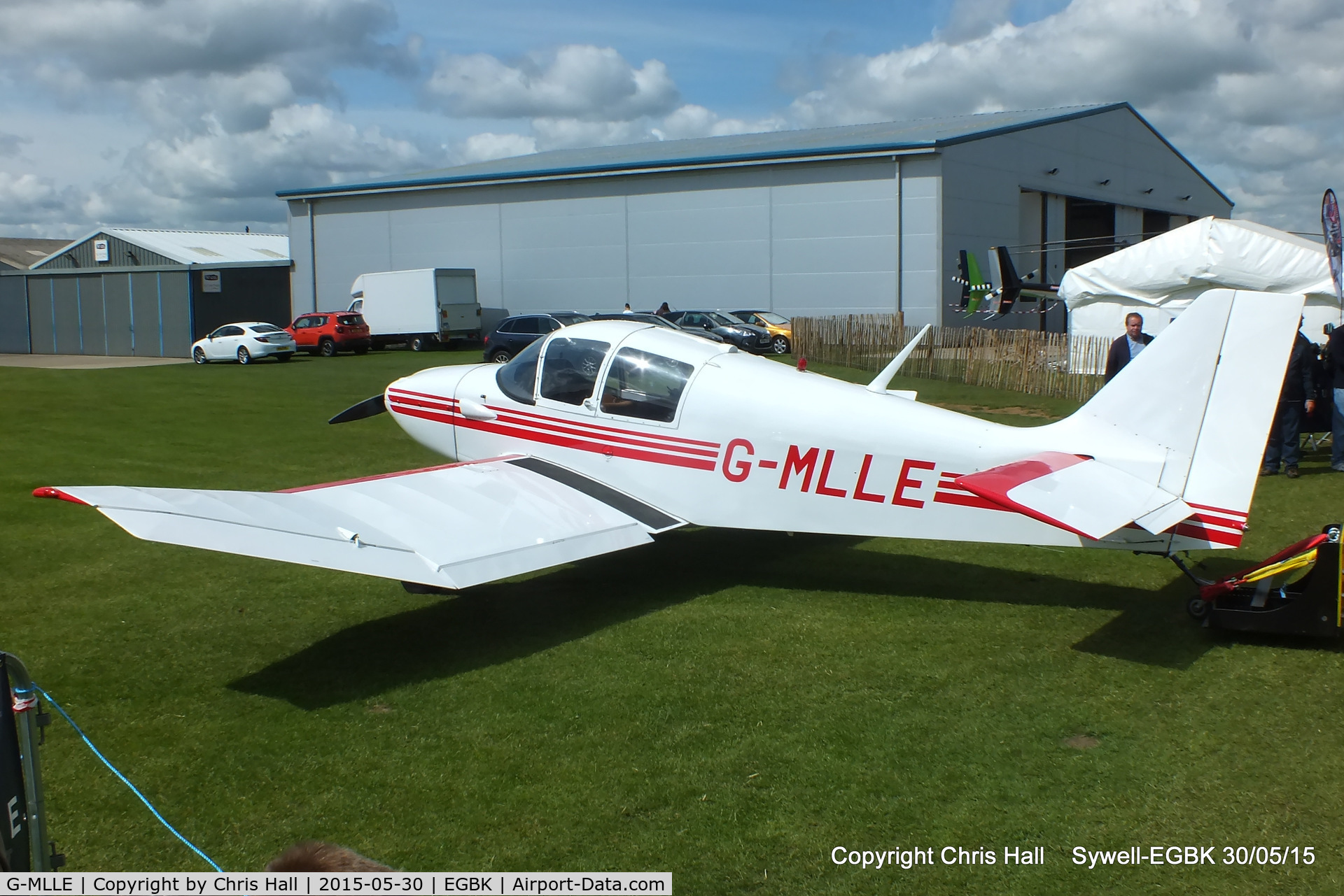 G-MLLE, 1969 Robin DR-220AB C/N 136, at Aeroexpo 2015