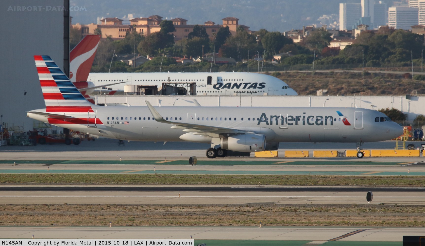 N145AN, 2015 Airbus A321-231 C/N 6783, American