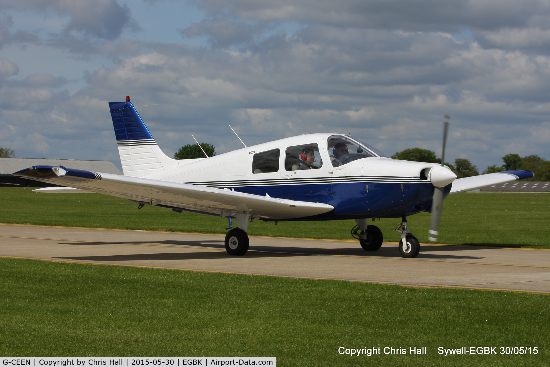 G-CEEN, 1990 Piper PA-28-161 Cadet C/N 2841293, at Aeroexpo 2015