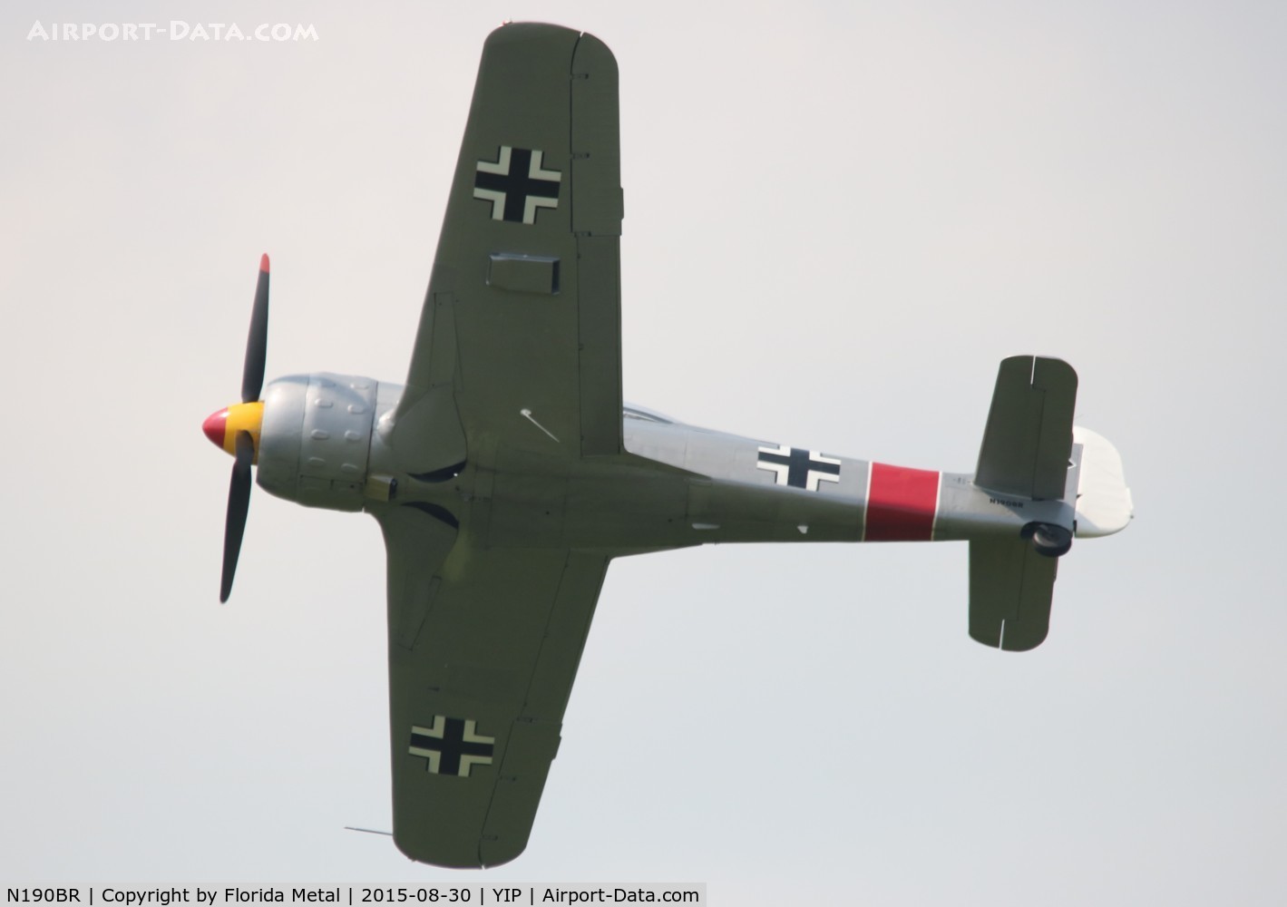 N190BR, Focke-Wulf Fw-190-A8 Replica C/N 005, FW190 Replica