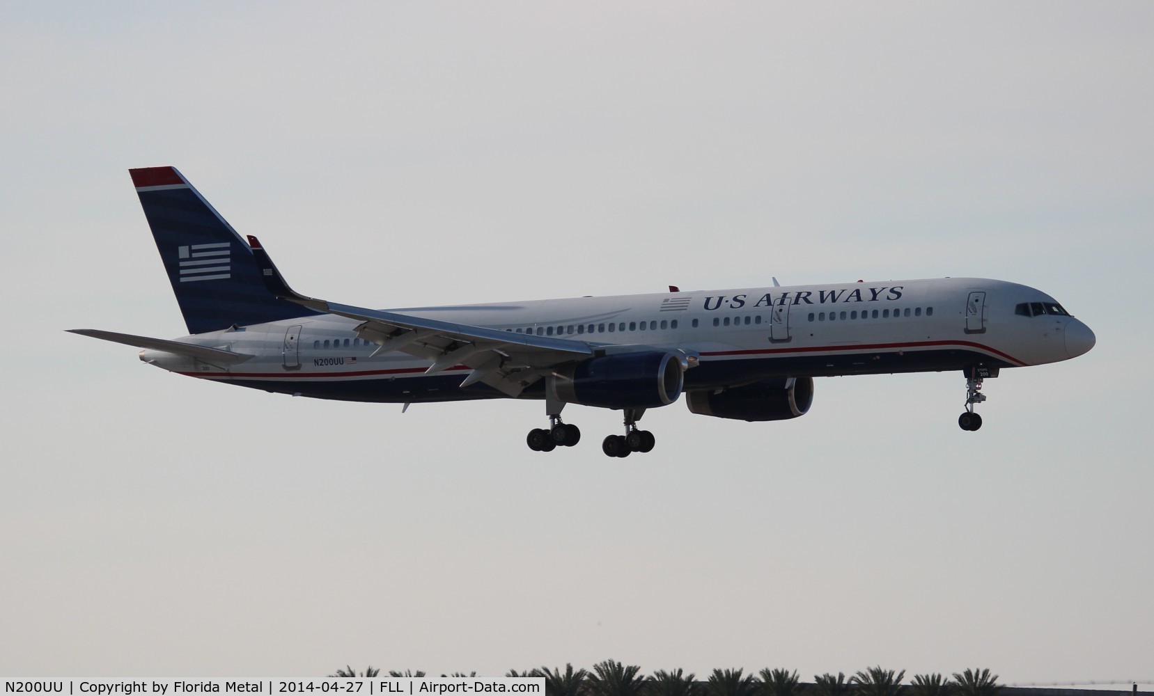 N200UU, 1995 Boeing 757-2B7 C/N 27809, US Airways