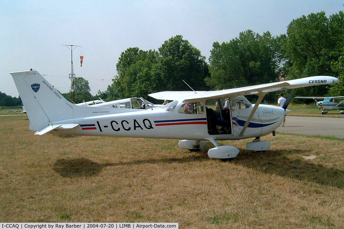 I-CCAQ, Reims F172M II Skyhawk C/N 1336, R/Cessna F.172M Skyhawk [1336] Milan-Bresso~I 20/07/2004