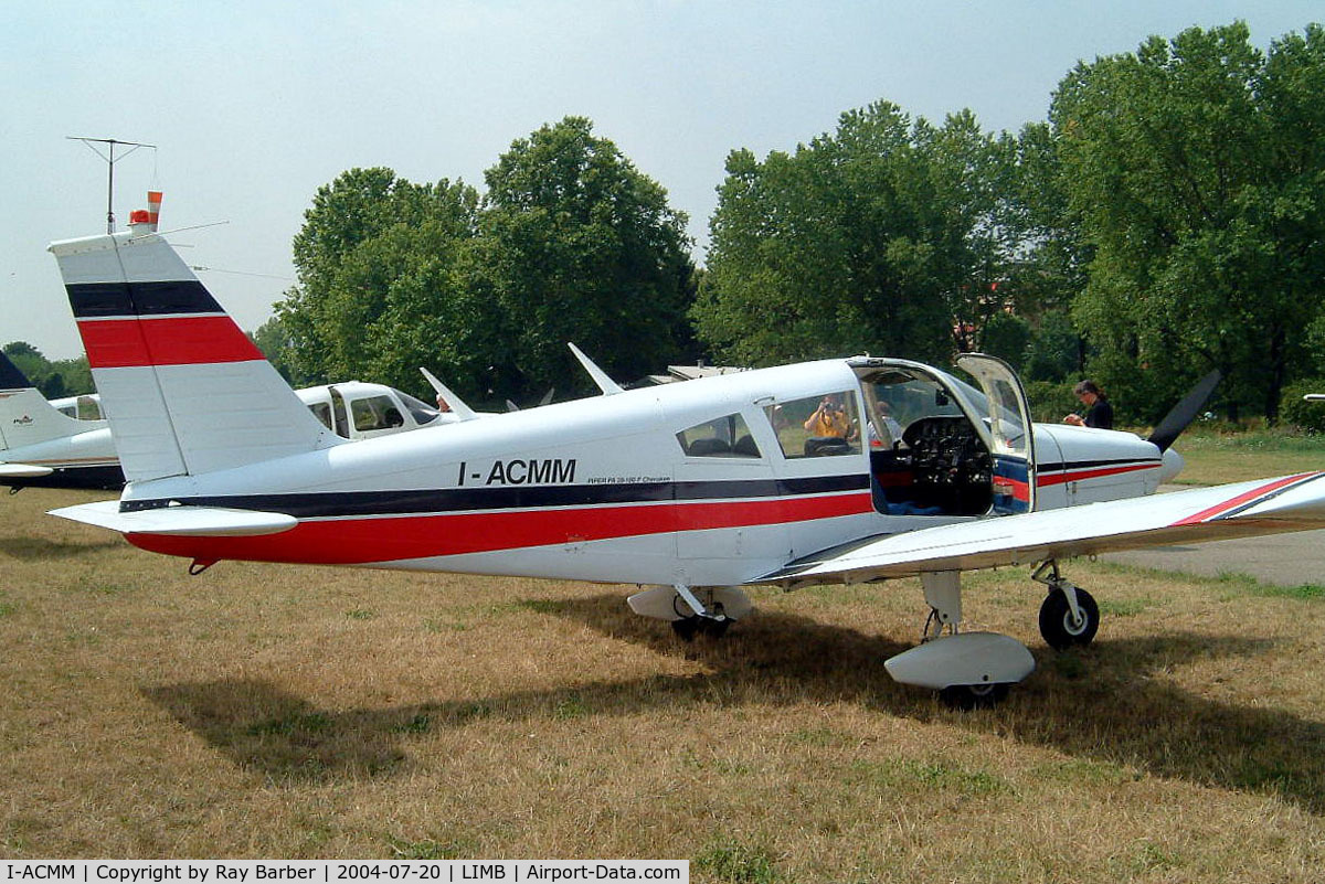 I-ACMM, 1971 Piper PA-28-180 Cherokee F C/N 28-7105230, Piper PA-28-180 Cherokee F [28-7105230] Milan-Bresso~I 20/07/2004