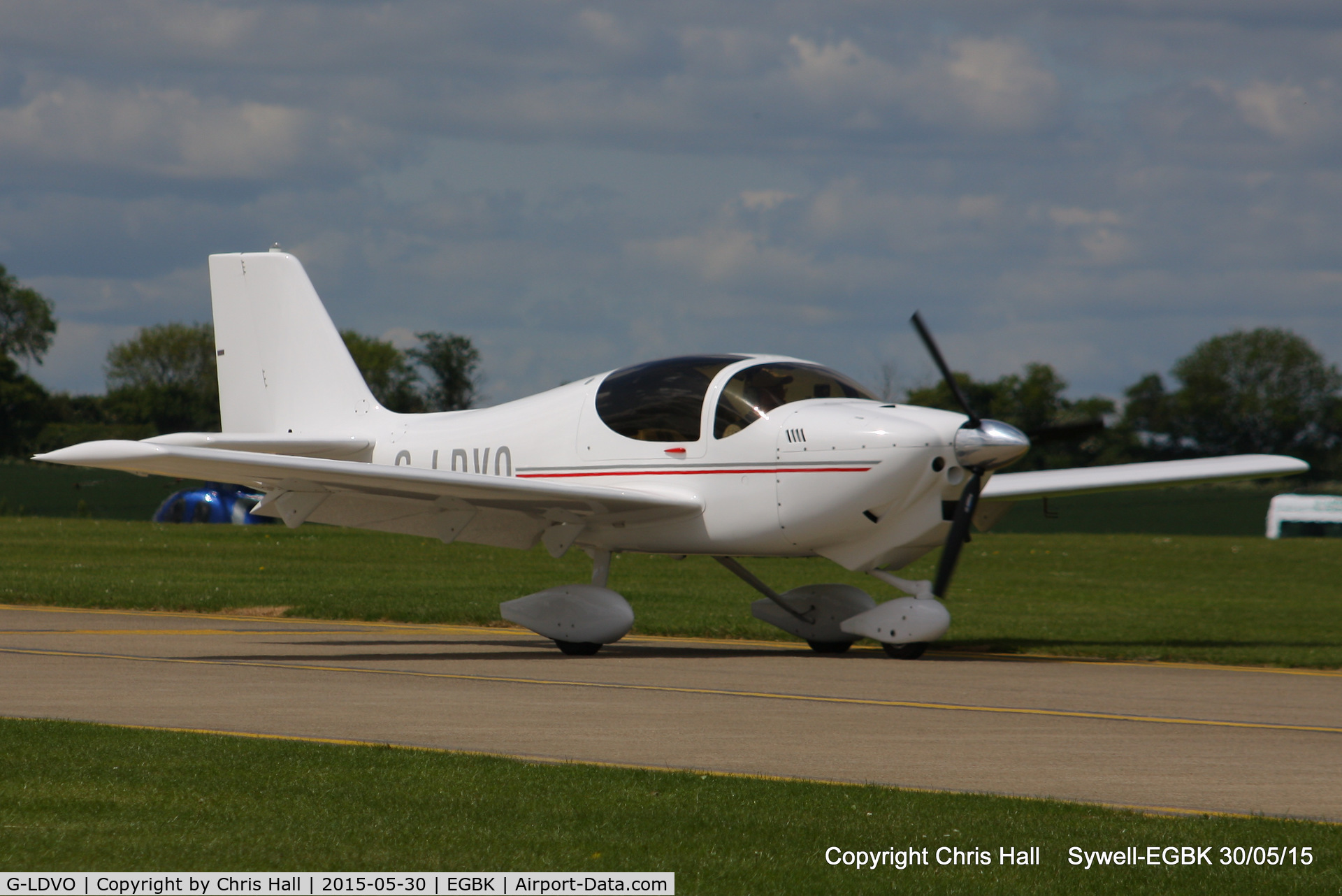G-LDVO, 2011 Europa XS Tri-Gear C/N PFA 247-13254, at Aeroexpo 2015
