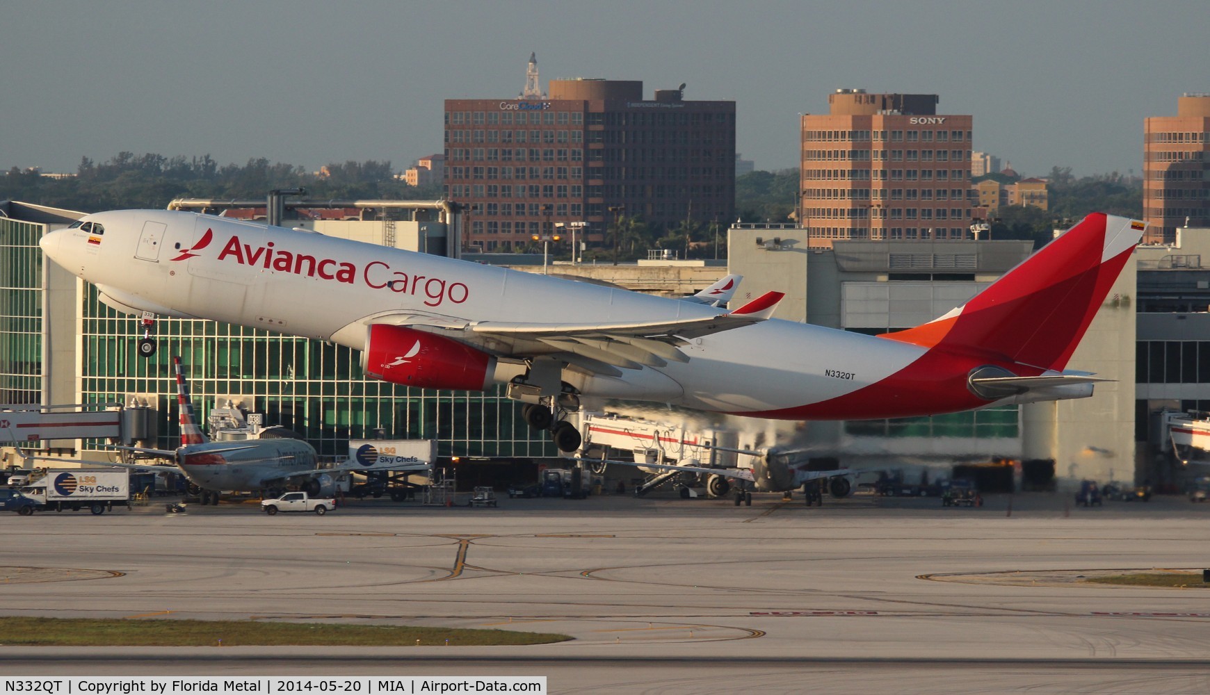 N332QT, 2013 Airbus A330-243F C/N 1428, Avianca Cargo