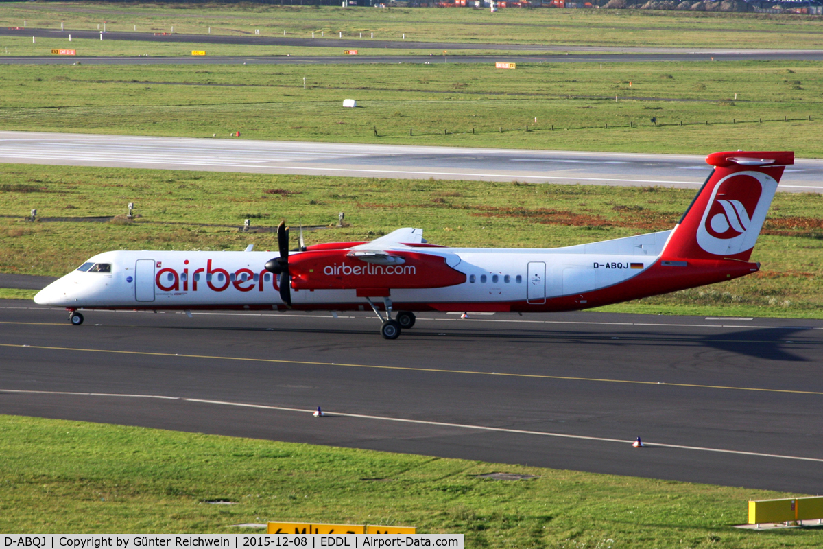 D-ABQJ, 2009 De Havilland Canada DHC-8-402Q Dash 8 C/N 4274, Arriving