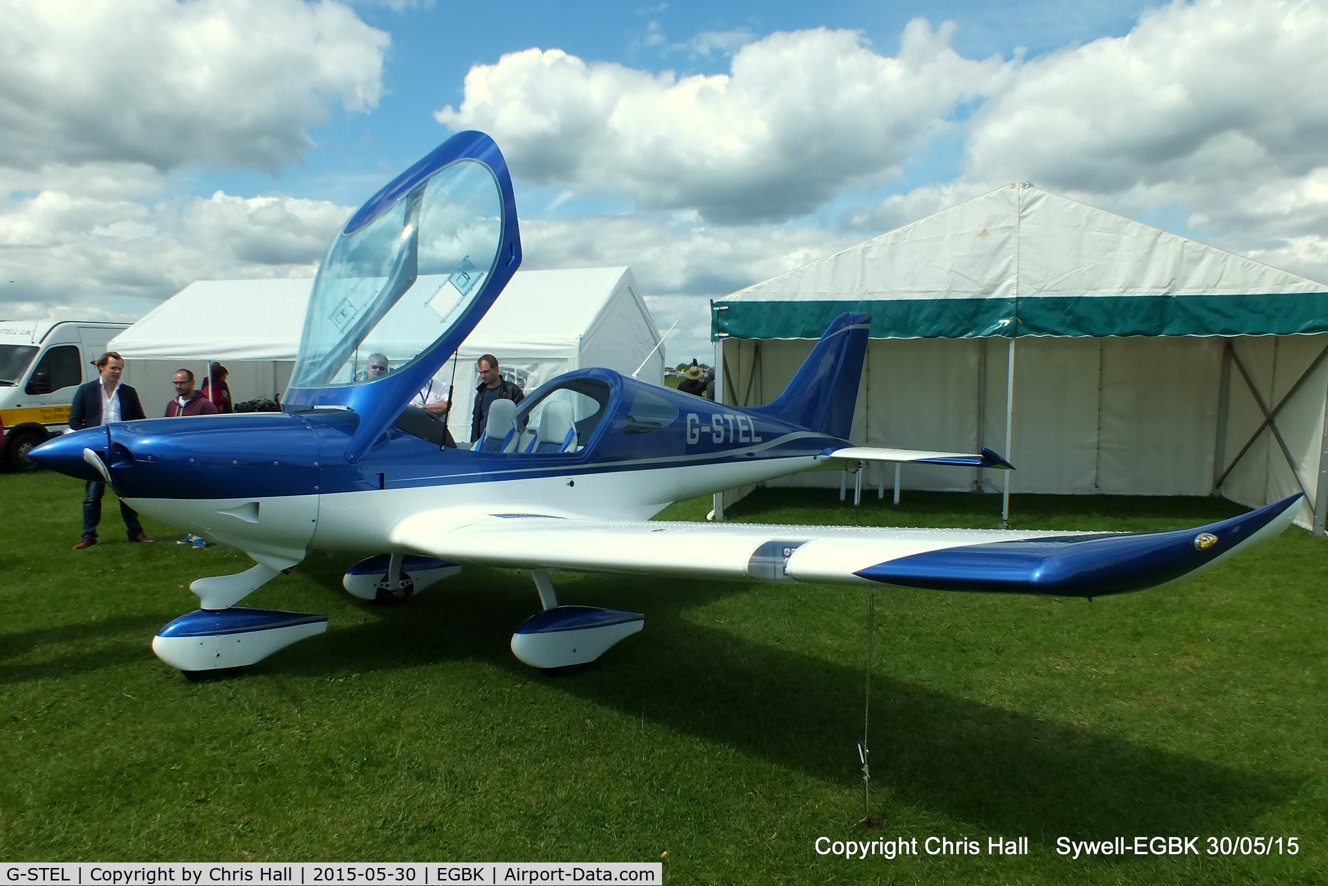 G-STEL, 2013 BRM Aero Bristell NG5 Speed Wing C/N LAA 385-15235, at Aeroexpo 2015