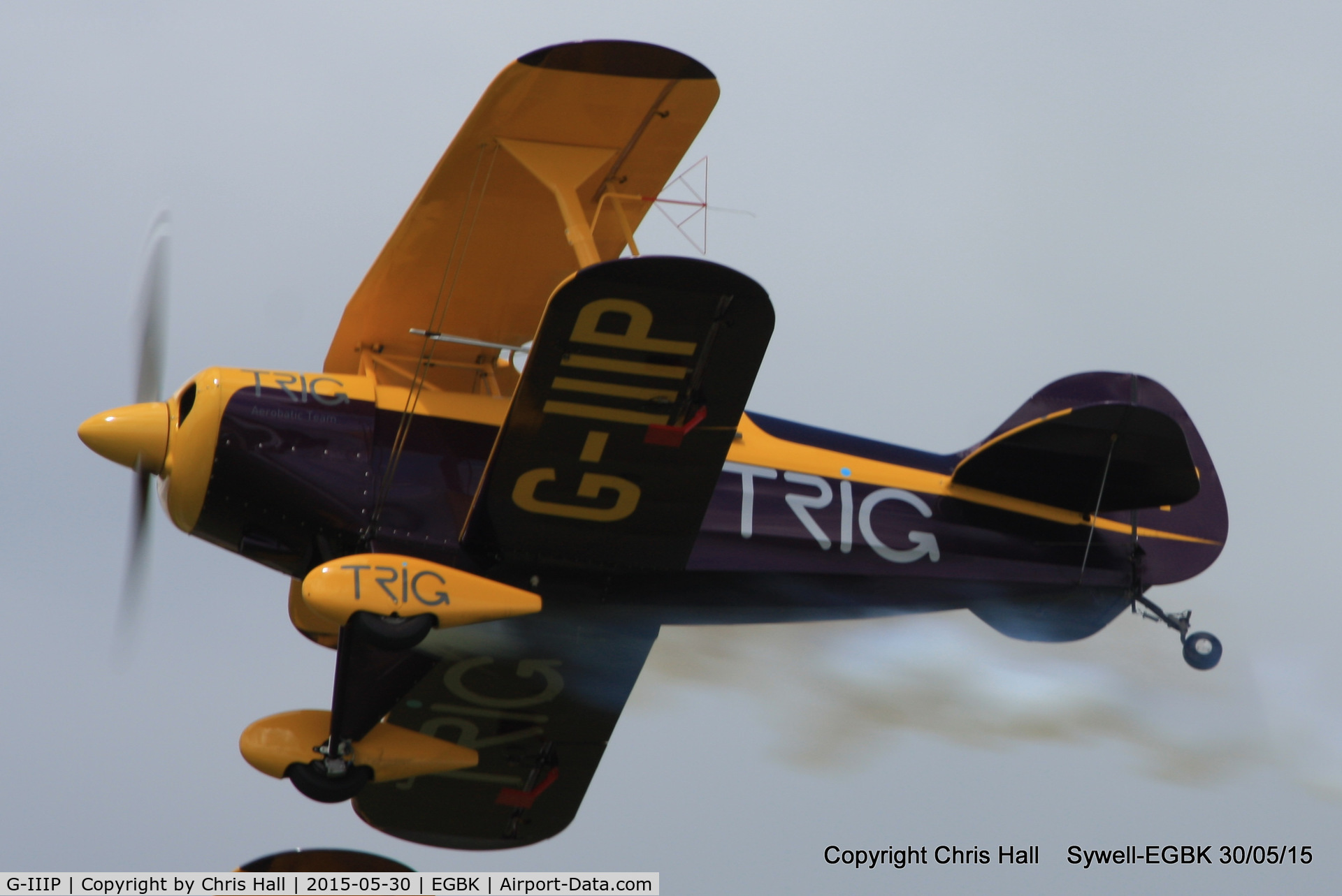 G-IIIP, 1984 Pitts S-1D Special C/N PFA 009-10195, at Aeroexpo 2015