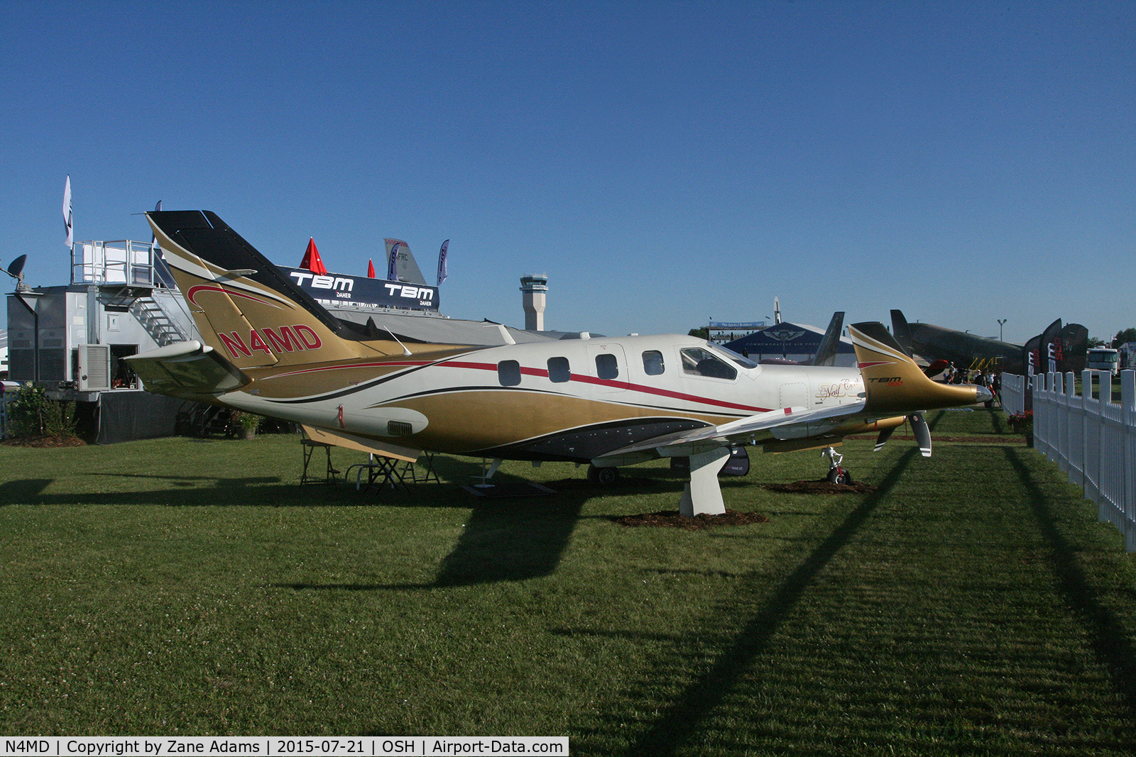 N4MD, 2014 Socata TBM-900 C/N 1012, 2015 EAA AirVenture - Oshkosh, Wisconsin