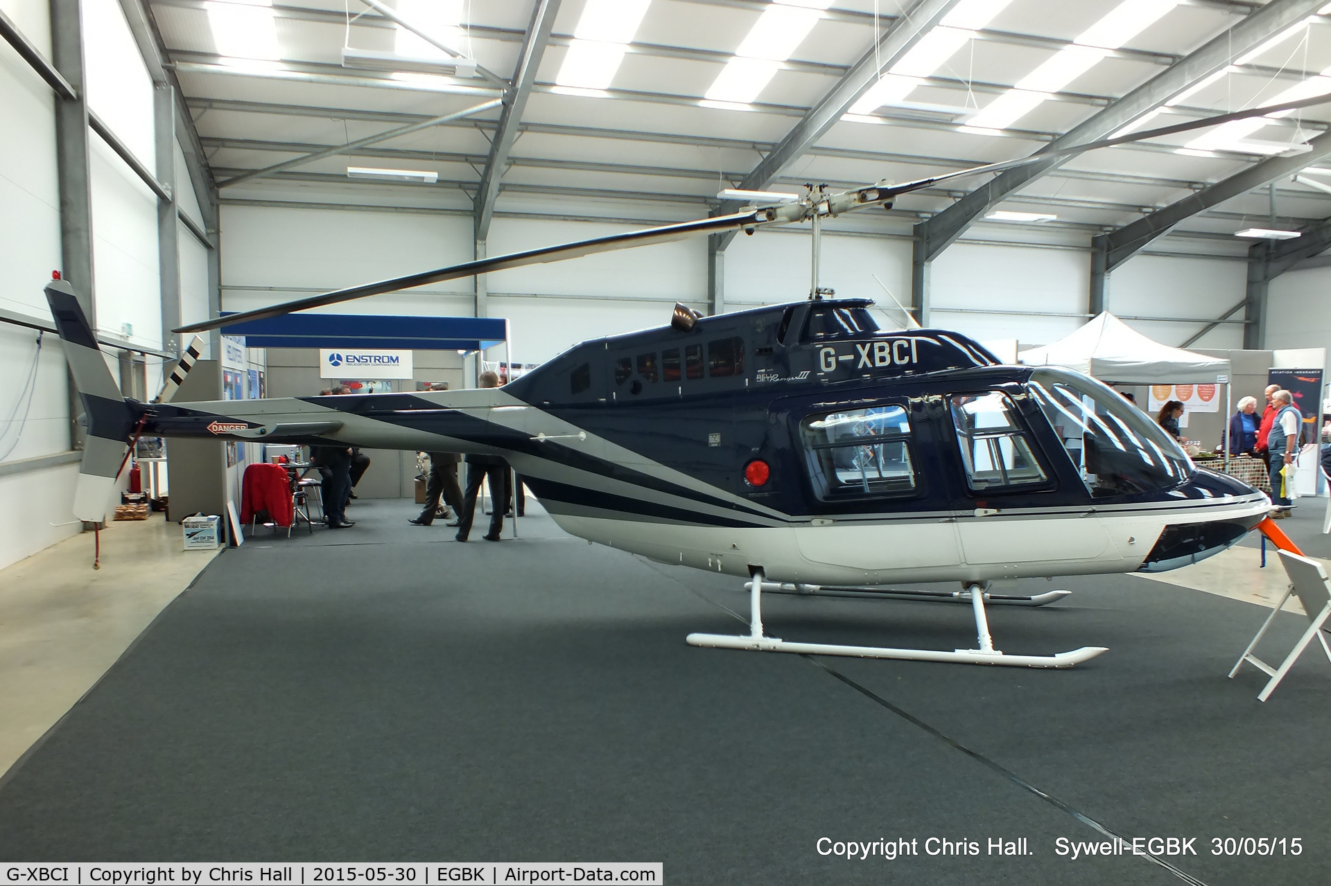 G-XBCI, 1997 Bell 206B JetRanger III C/N 4466, at Aeroexpo 2015