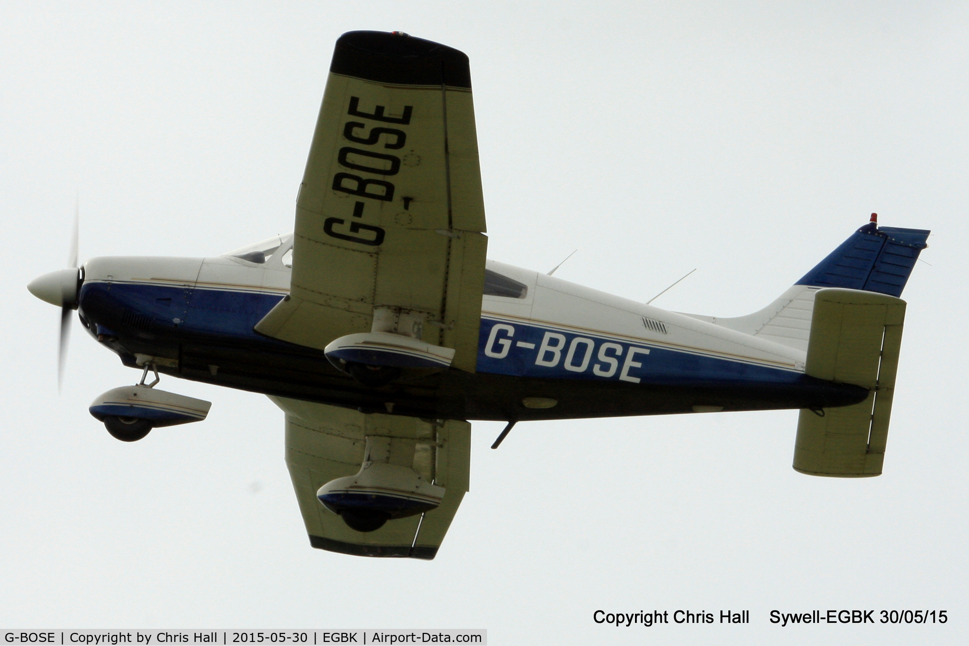 G-BOSE, 1985 Piper PA-28-181 Cherokee Archer II C/N 28-8590007, at Aeroexpo 2015