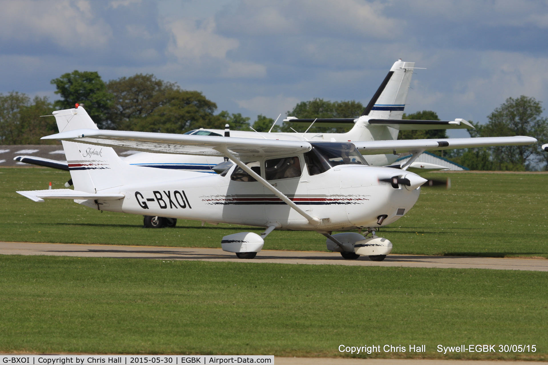 G-BXOI, 1997 Cessna 172R C/N 17280145, at Aeroexpo 2015