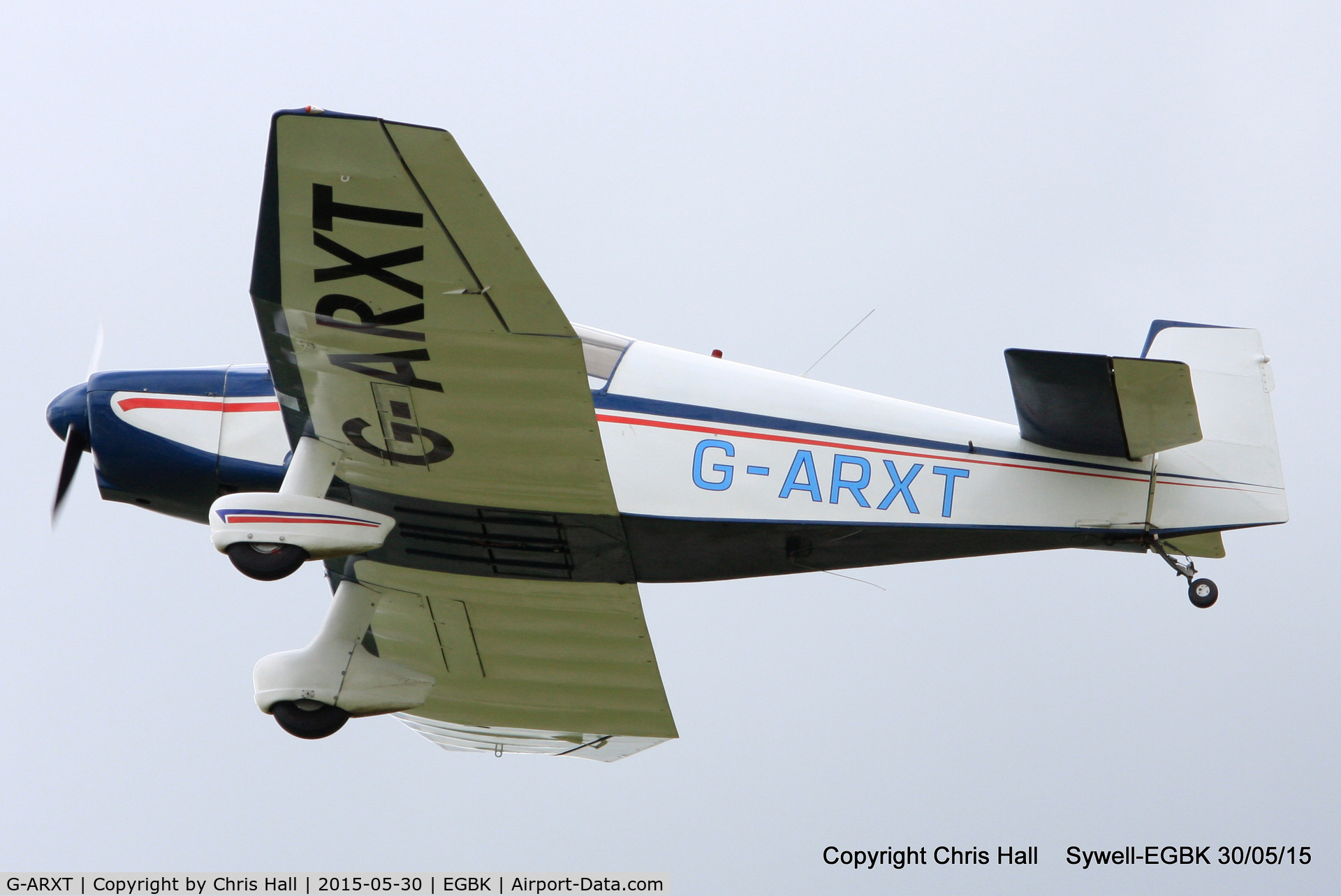 G-ARXT, 1962 SAN Jodel DR-1050 Ambassadeur C/N 355, at Aeroexpo 2015