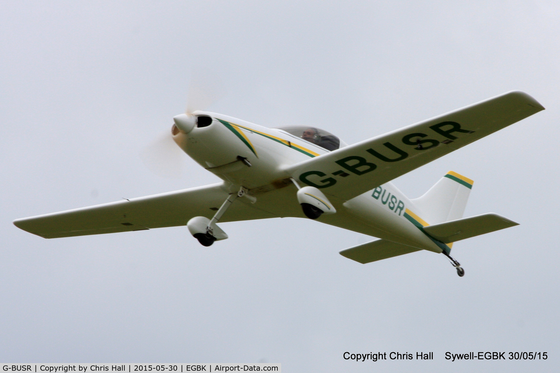 G-BUSR, 1995 Aero Designs Pulsar C/N PFA 202-12356, at Aeroexpo 2015