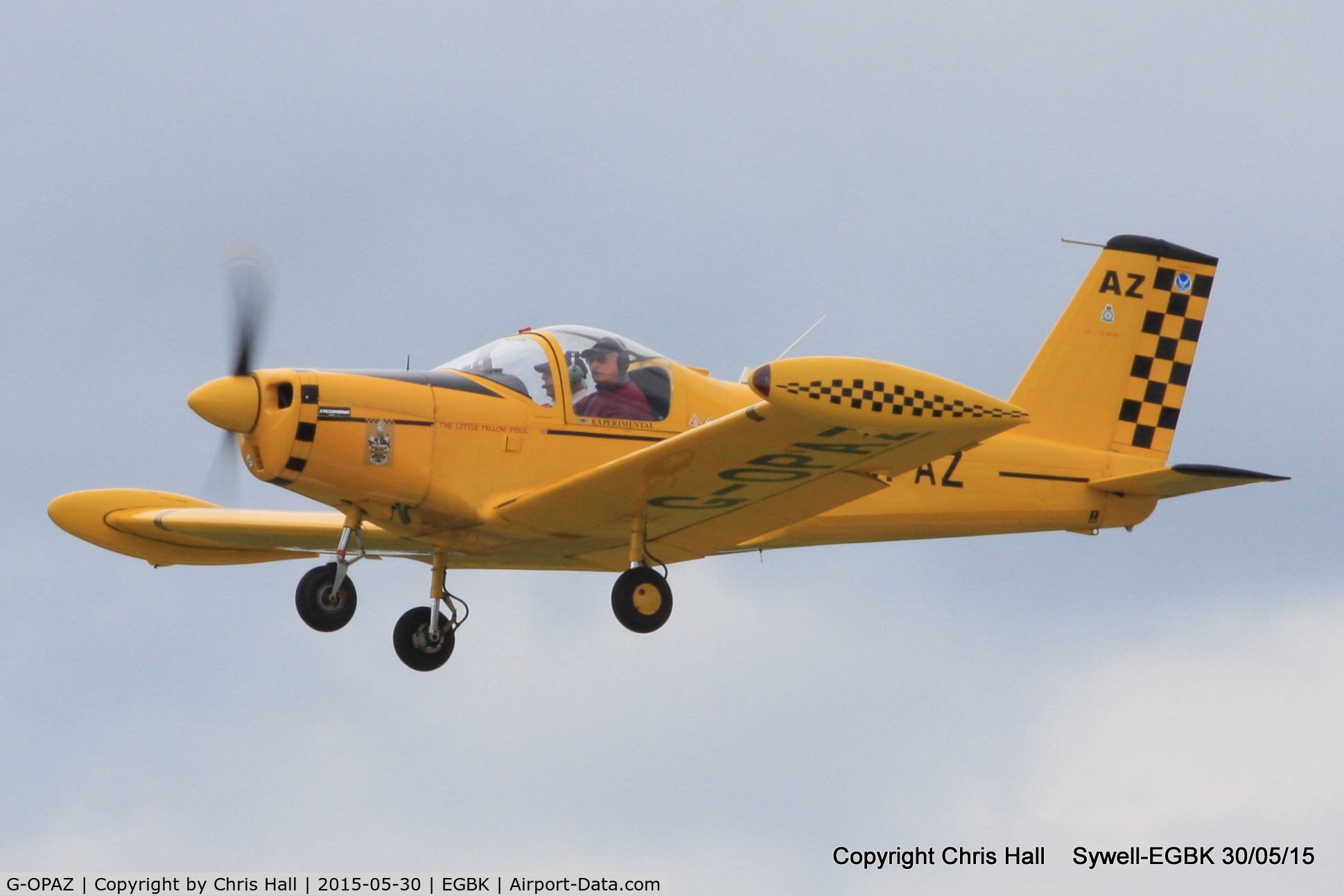 G-OPAZ, 2001 Pazmany PL-2 C/N PFA 069-10673, at Aeroexpo 2015