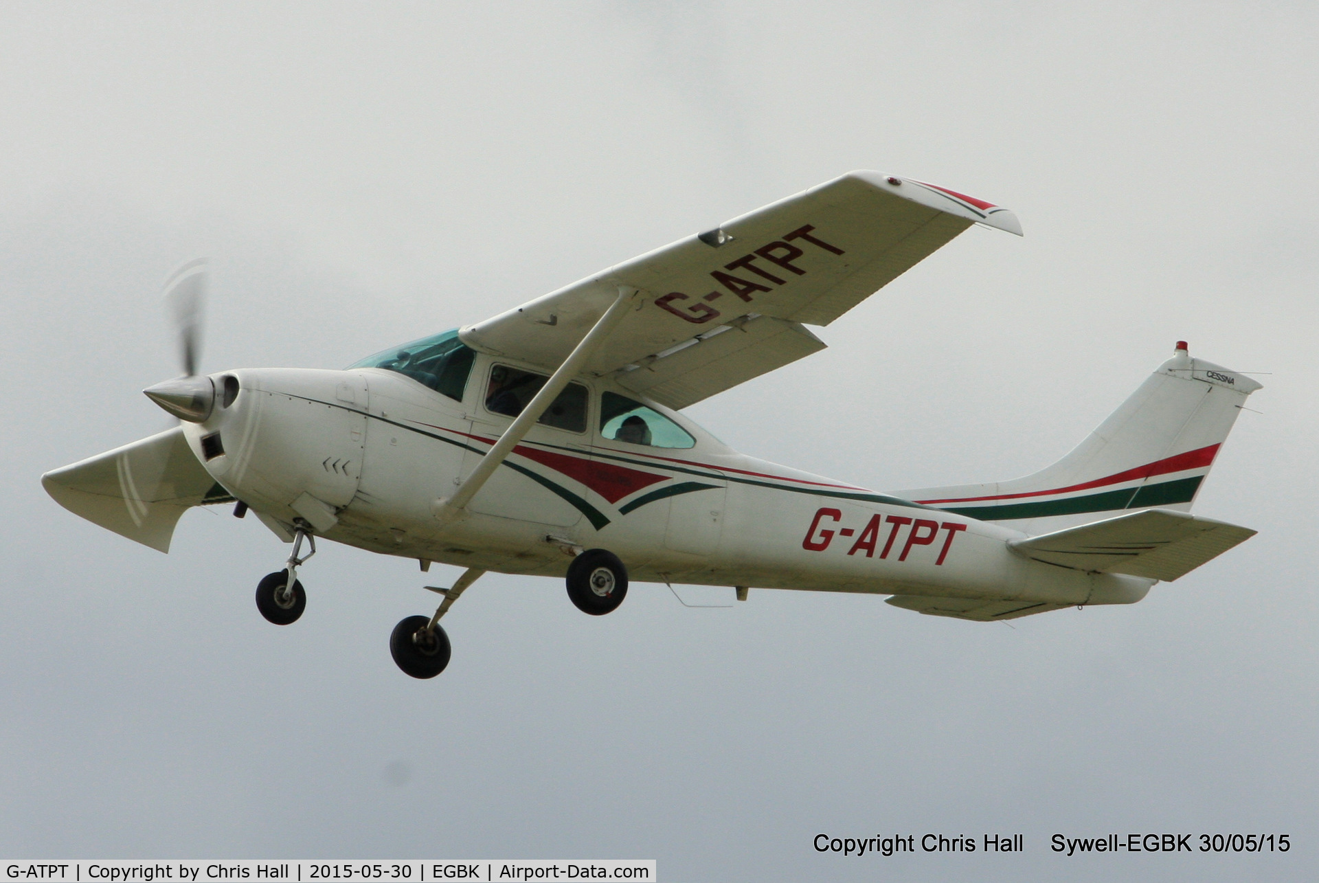 G-ATPT, 1966 Cessna 182J Skylane C/N 182-57056, at Aeroexpo 2015