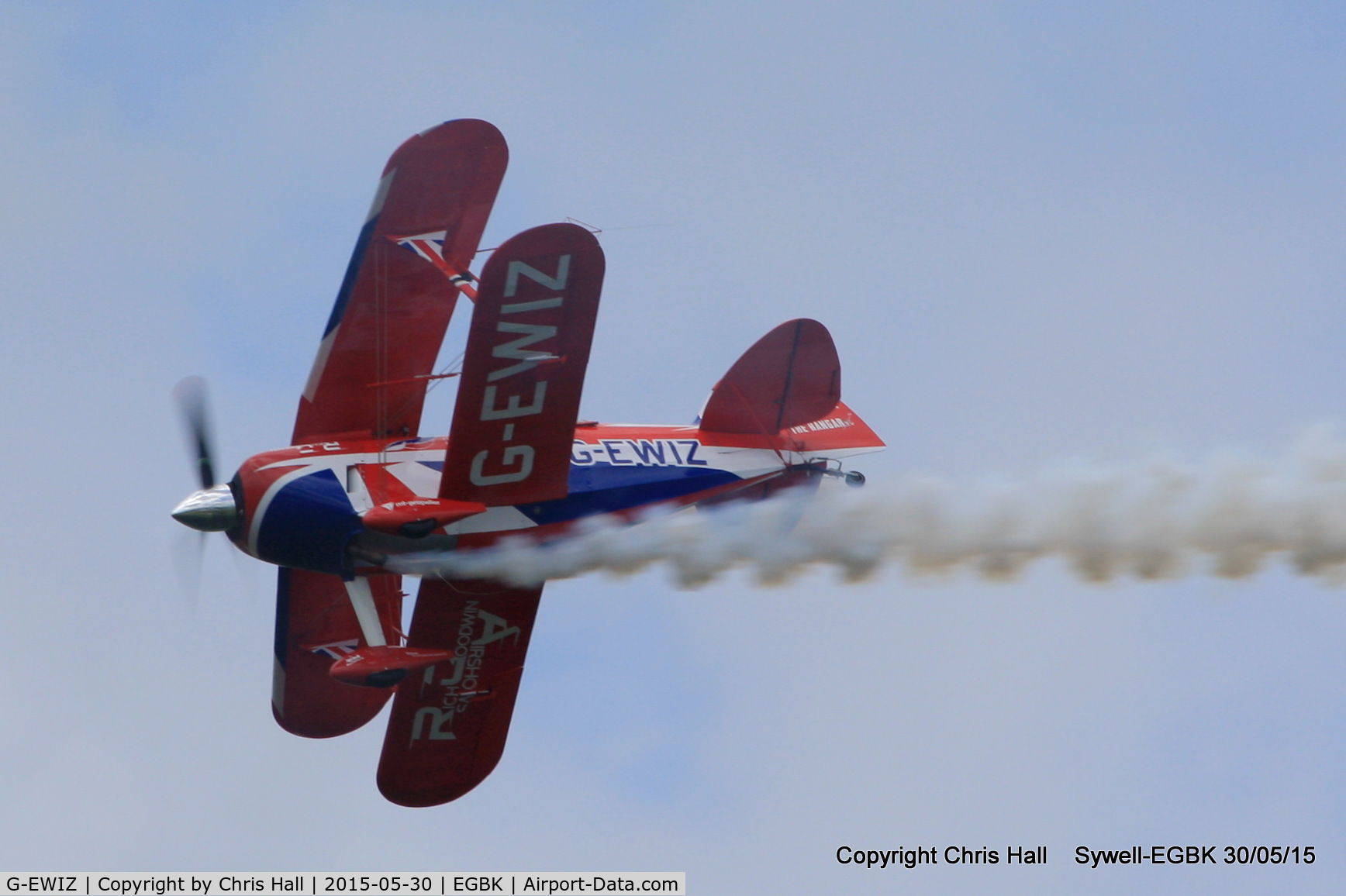 G-EWIZ, 1981 Pitts S-2S Special C/N S18, at Aeroexpo 2015