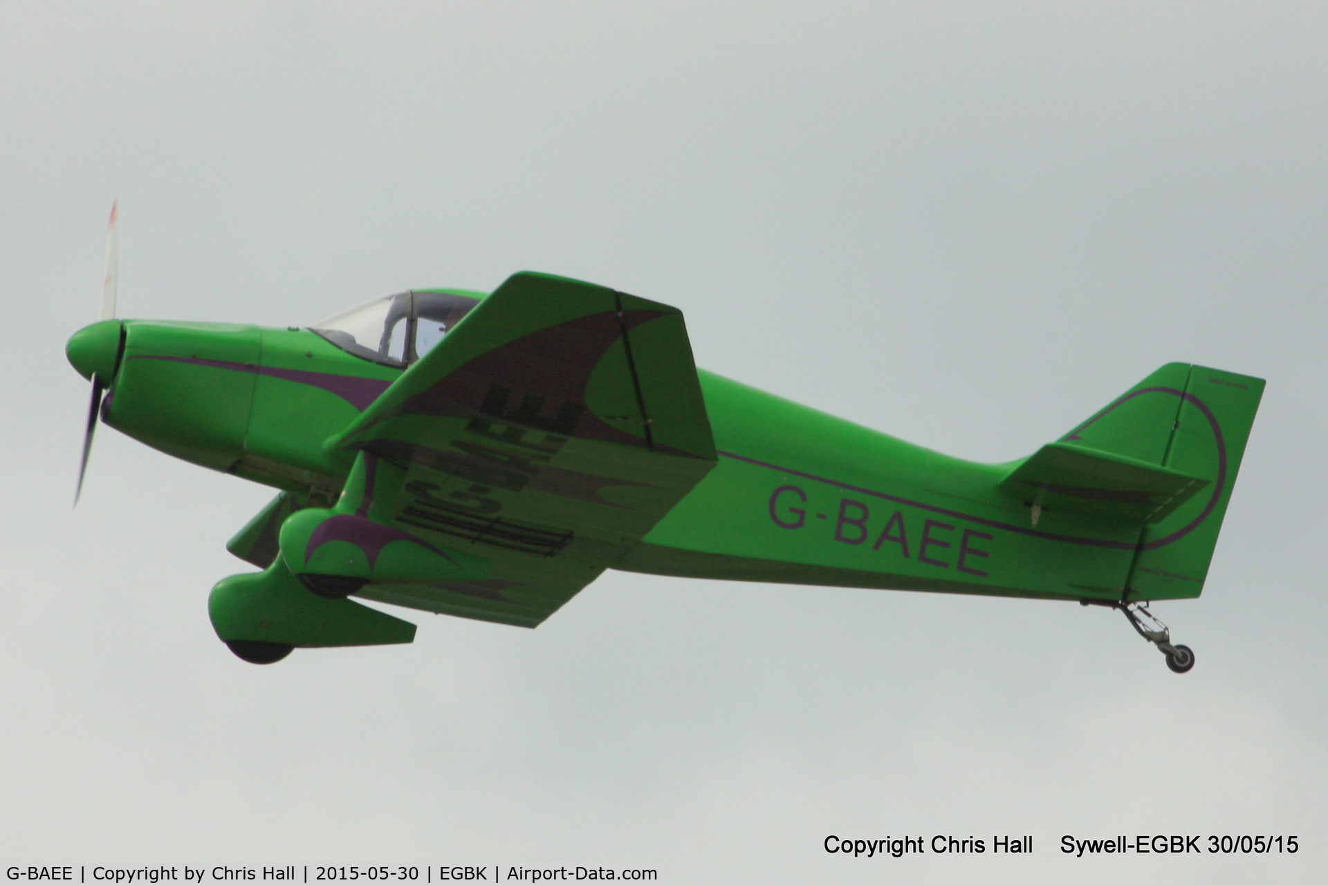 G-BAEE, 1964 CEA Jodel DR.1050-M1 Sicile Record C/N 579, at Aeroexpo 2015