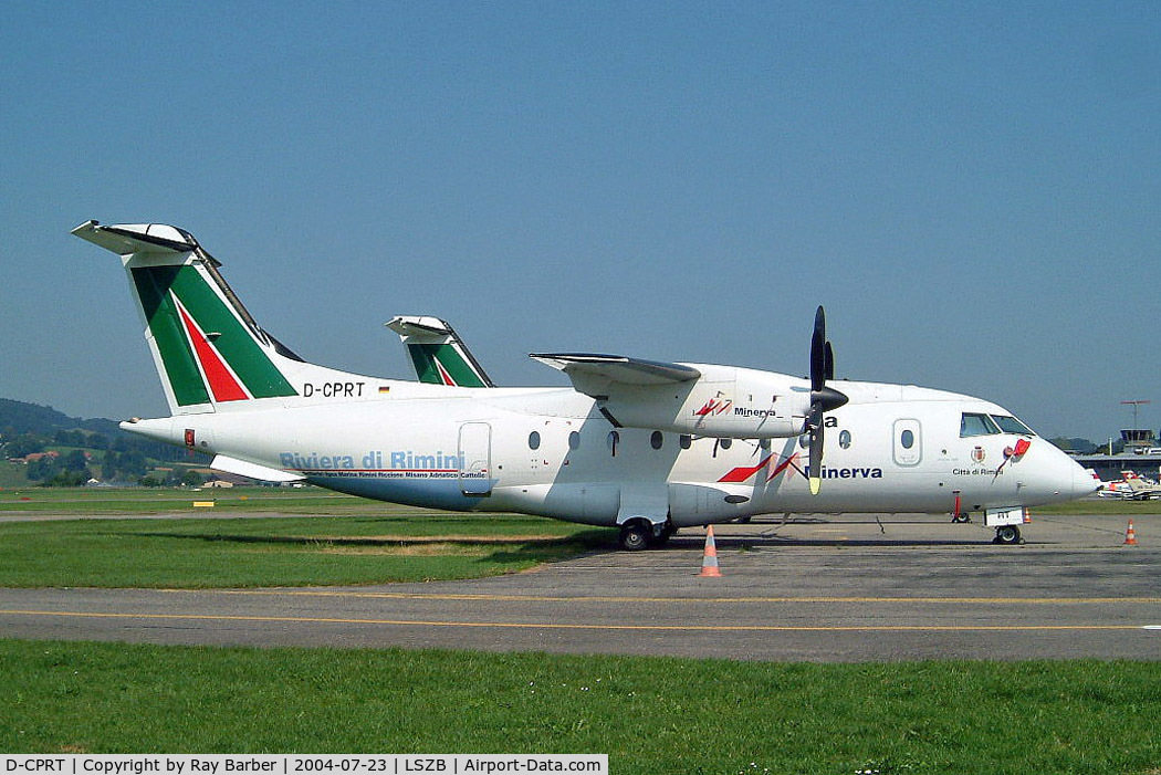 D-CPRT, 1995 Dornier 328-120 C/N 3042, Dornier Do.328-120 [3042] (Alitalia Express/Minerva) Bern Belp~HB 23/07/2004