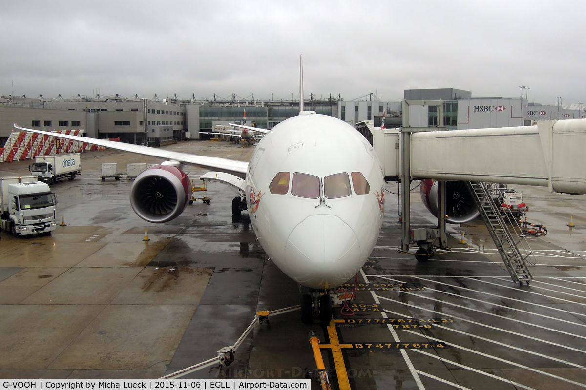 G-VOOH, 2015 Boeing 787-9 Dreamliner Dreamliner C/N 37968, Getting ready for the flight to SFO