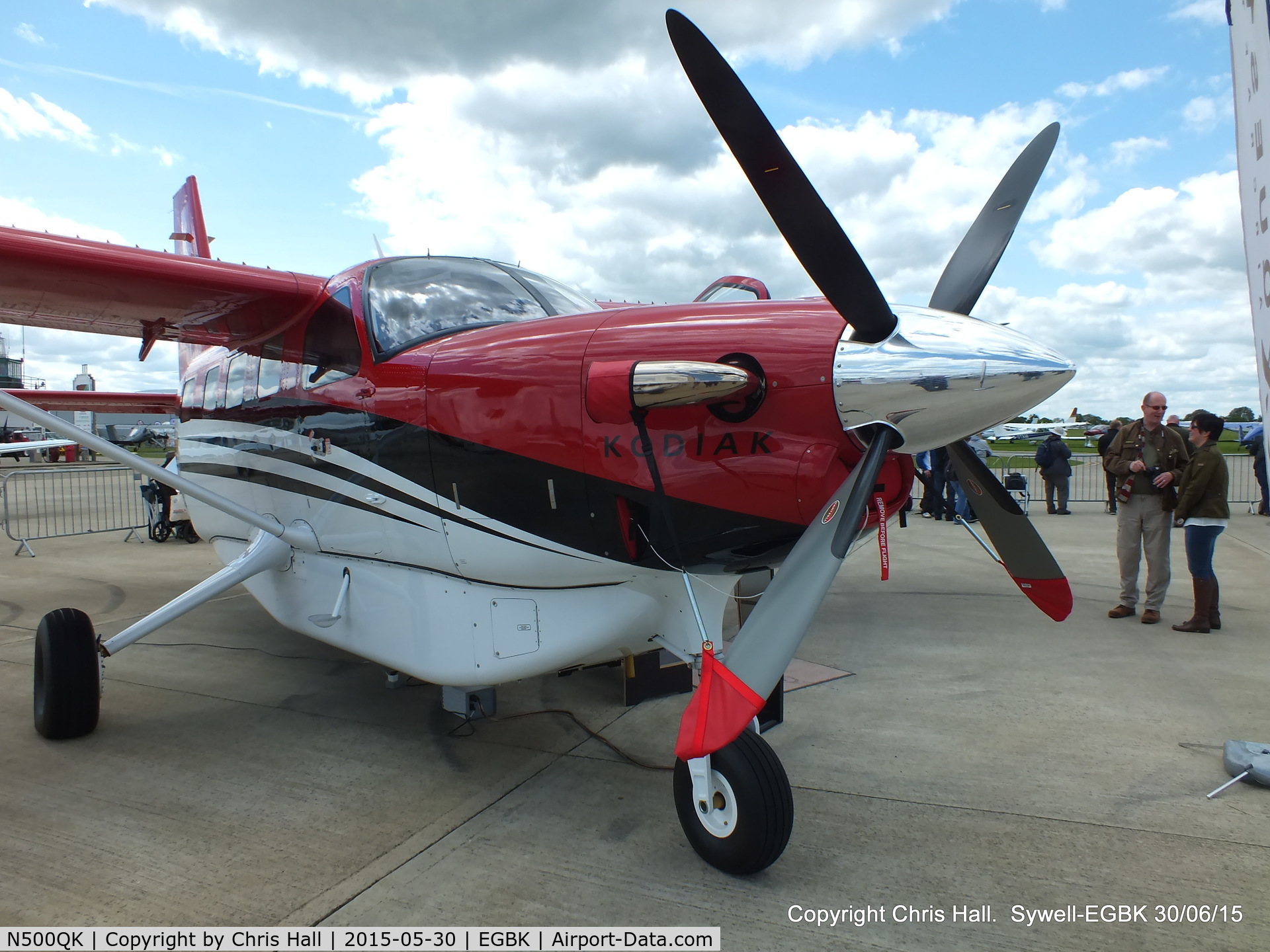 N500QK, 2015 Quest Kodiak 100 C/N 100-0138, at Aeroexpo 2015