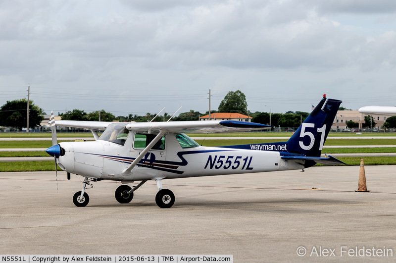 N5551L, 1980 Cessna 152 C/N 15284353, Tamiami