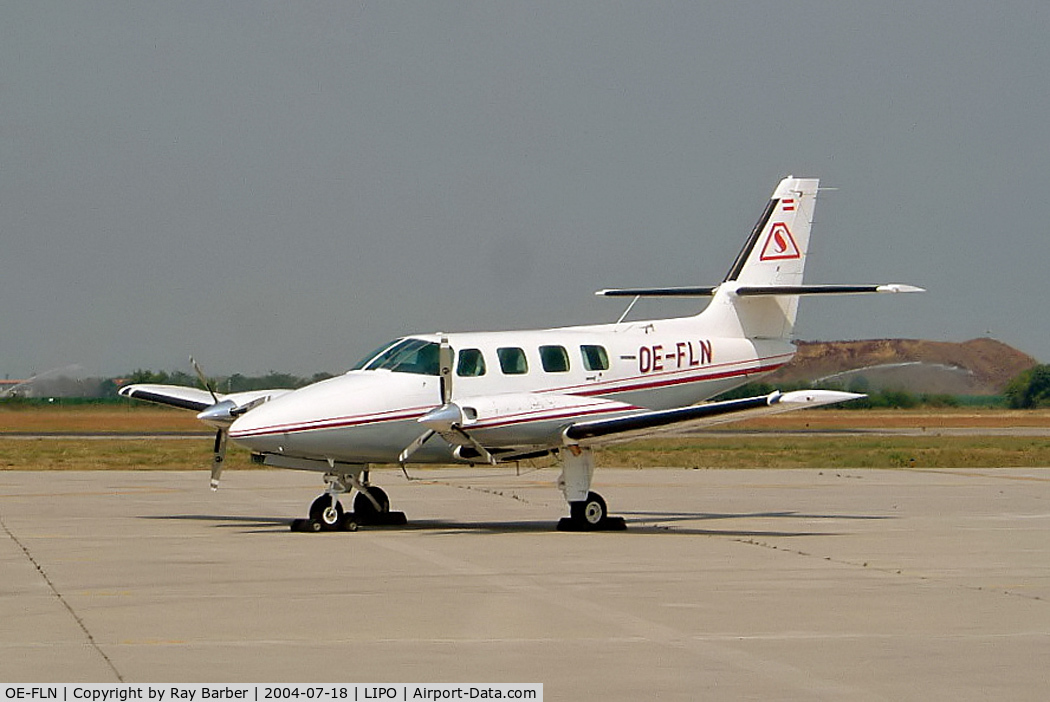 OE-FLN, Cessna T303 Crusader C/N T30300080, Cessna T.303 Crusader [T303-00080] Brescia-Montichiari~I 18/07/2004