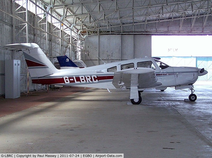 G-LBRC, 1979 Piper PA-28RT-201 Arrow IV C/N 28R-7918051, Resident @ EGBO.EX:-N2245P.