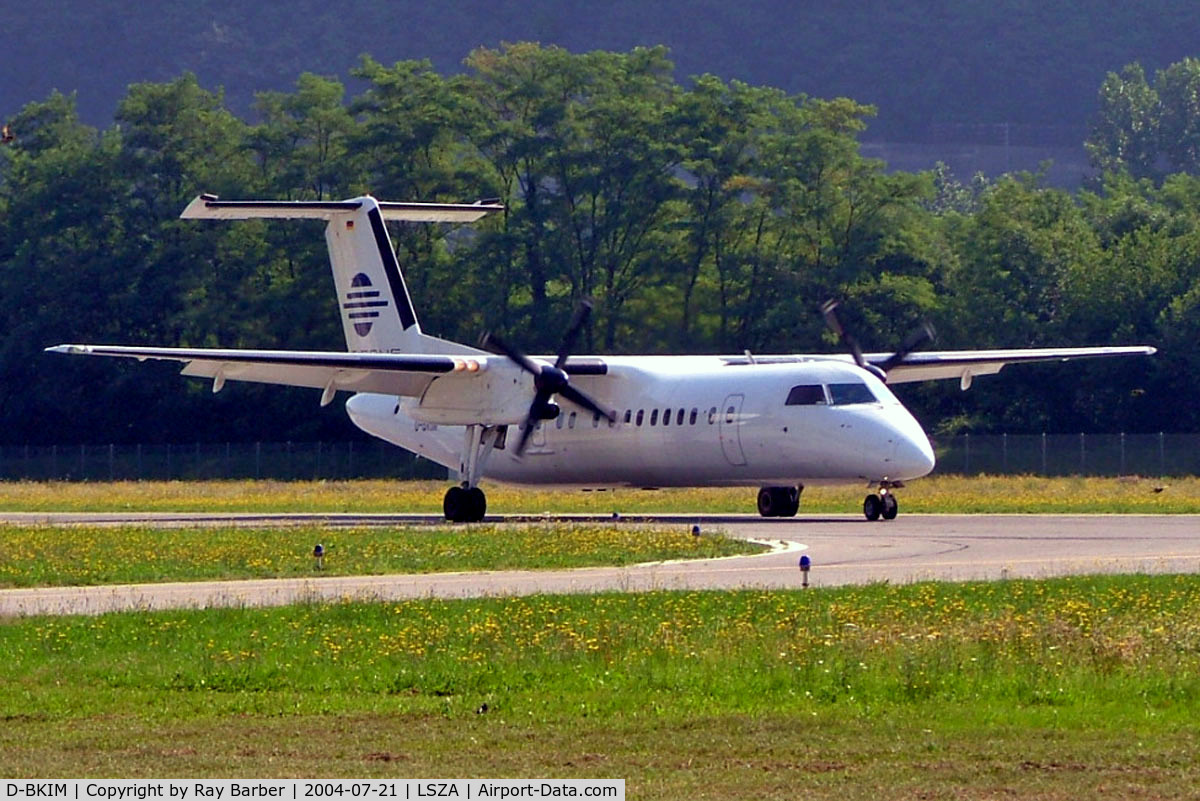 D-BKIM, 1993 De Havilland Canada DHC-8-311 Dash 8 C/N 356, De Havilland Canada DHC-8-314A Dash 8 [356] (Cirrus Air) Lugano~HB 21/07/2004