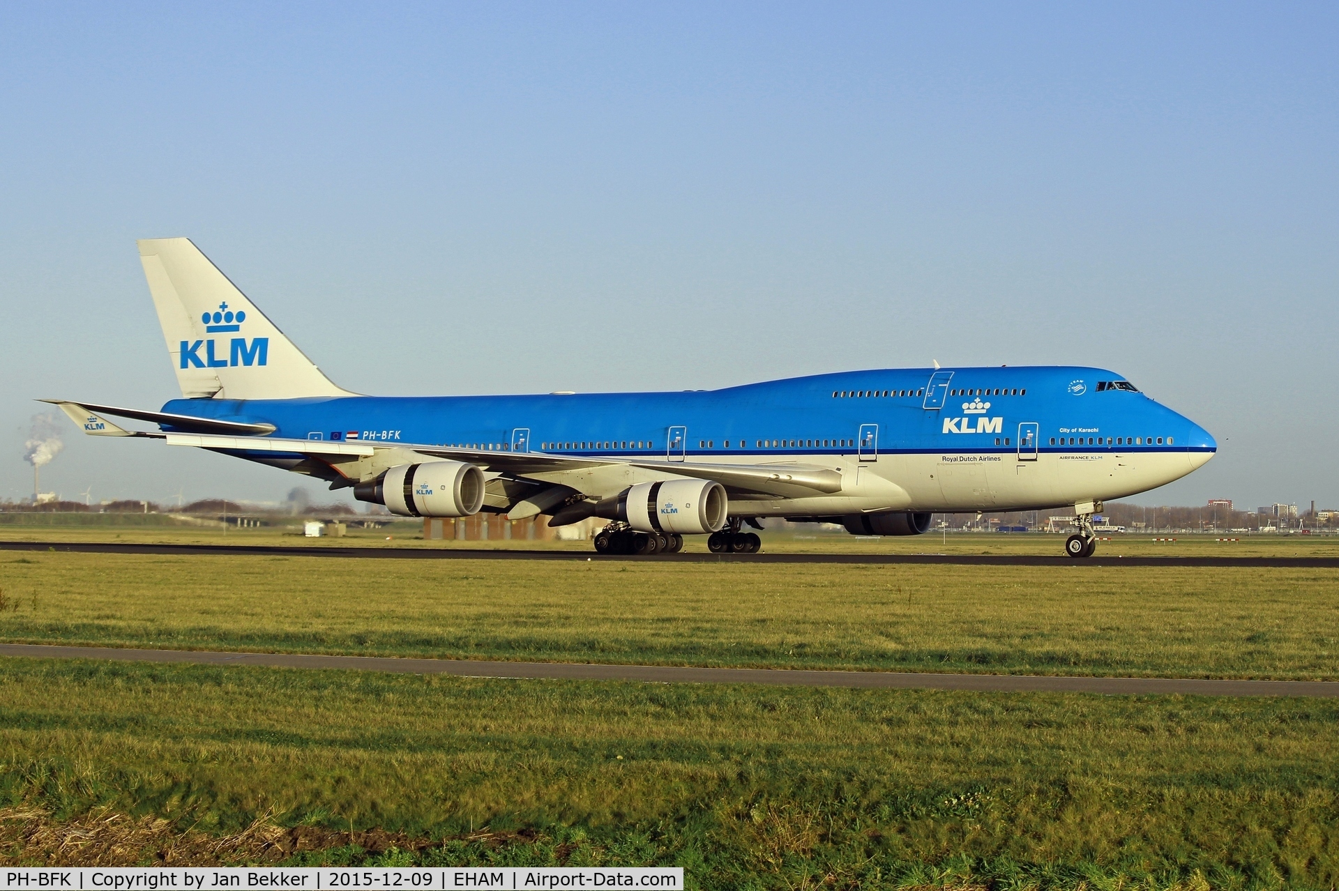 PH-BFK, 1991 Boeing 747-406BC C/N 25087, Schiphol, Polderbaan