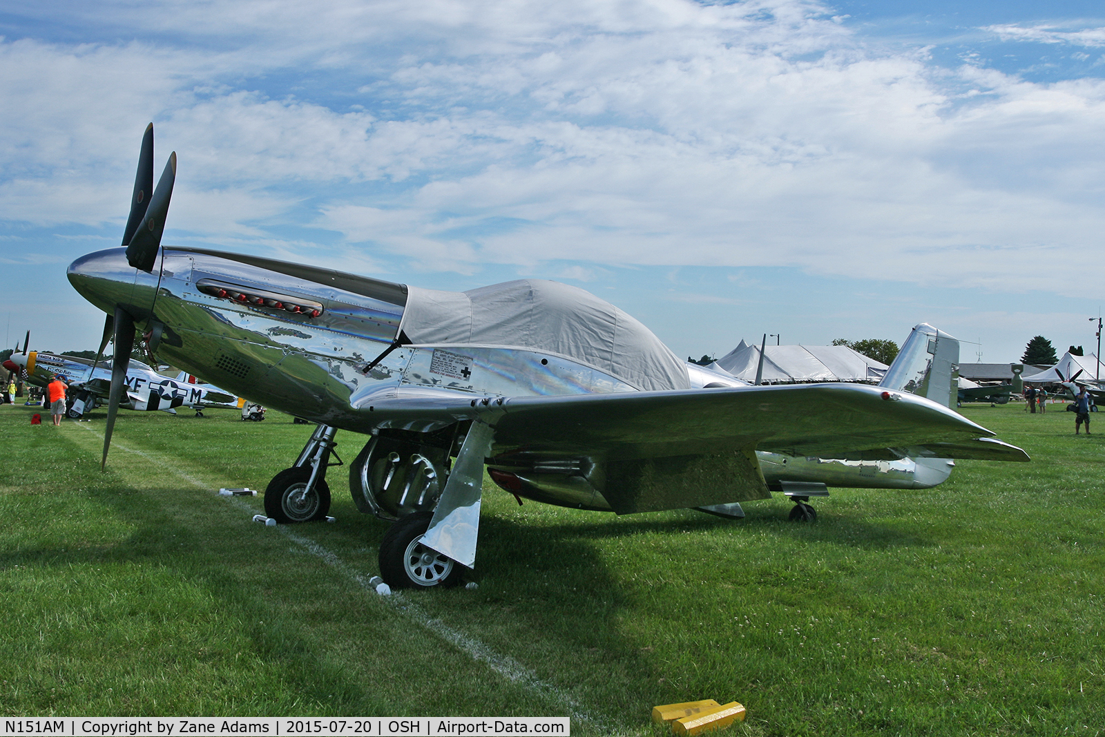 N151AM, 1944 North American P-51D Mustang C/N 122-39879, 2015 EAA AirVenture - Oshkosh, Wisconsin