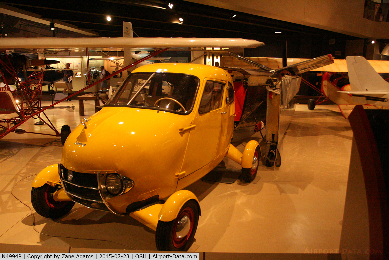 N4994P, 1949 Taylor Aerocar C/N 1, 2015 EAA AirVenture - Oshkosh, Wisconsin