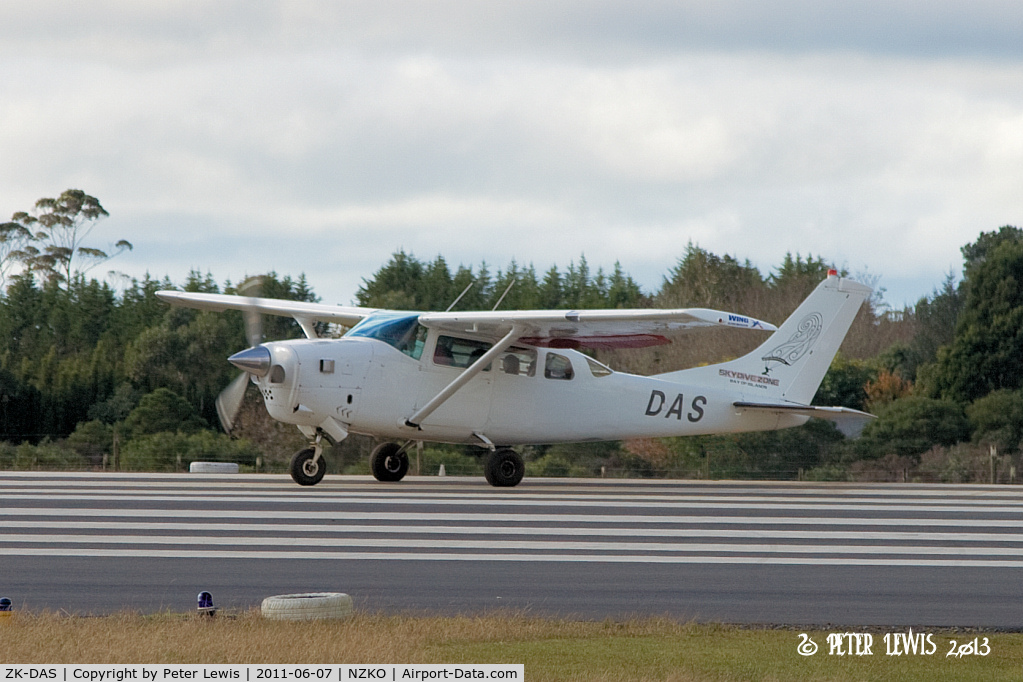 ZK-DAS, 1966 Cessna TU206A Turbo Super Skywagon C/N U206-0554, Skydive Zone (Bay of Islands) Ltd., Paihia