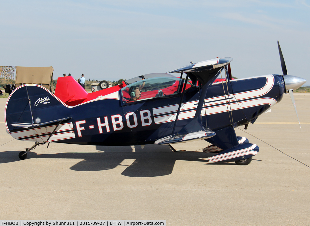 F-HBOB, 1983 Aviat Pitts S-2B Special C/N 5289, Exhibited during FNI Airshow 2015