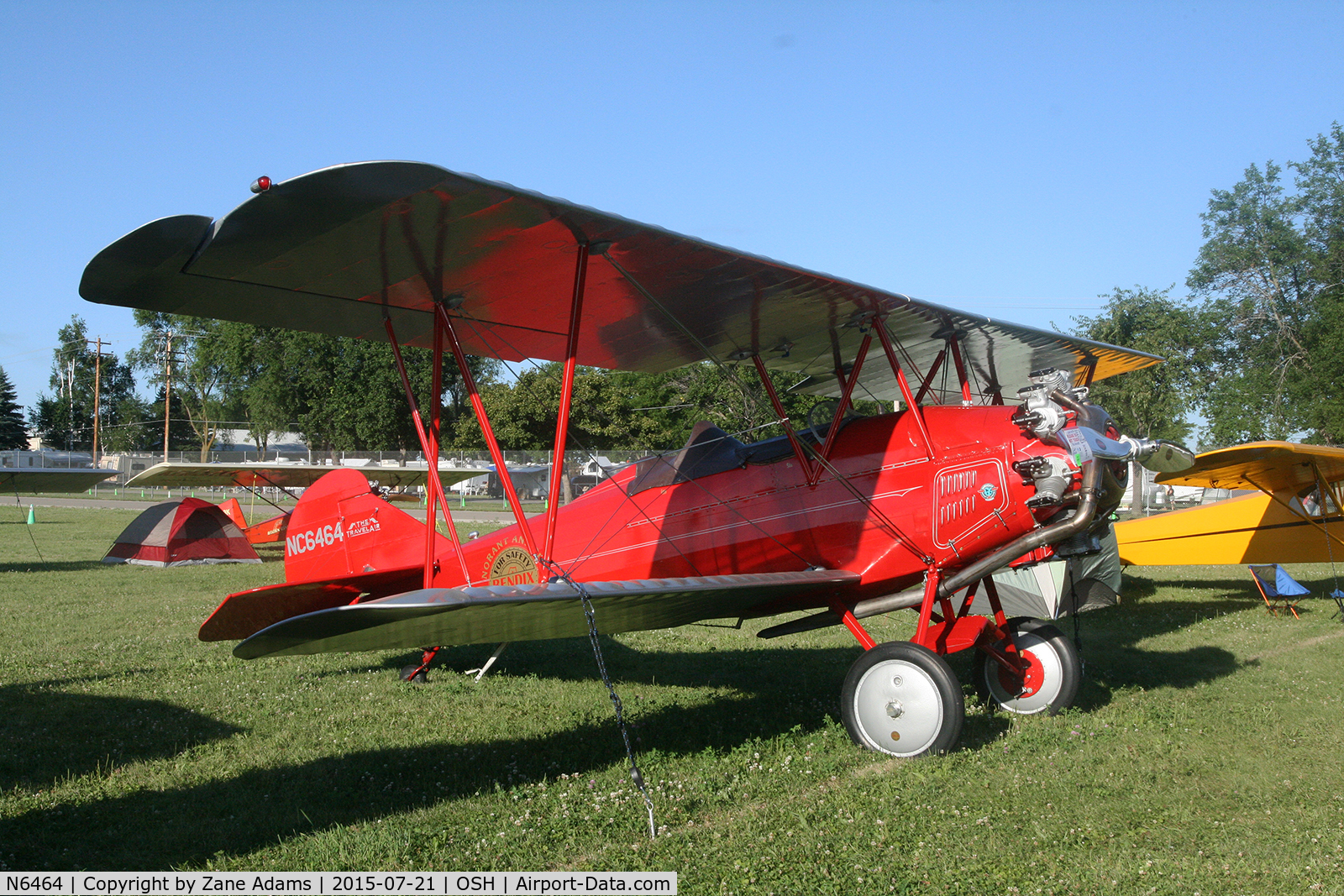 N6464, 1928 Curtiss-Wright Travel Air 4000 C/N 785, 2015 EAA AirVenture - Oshkosh, Wisconsin