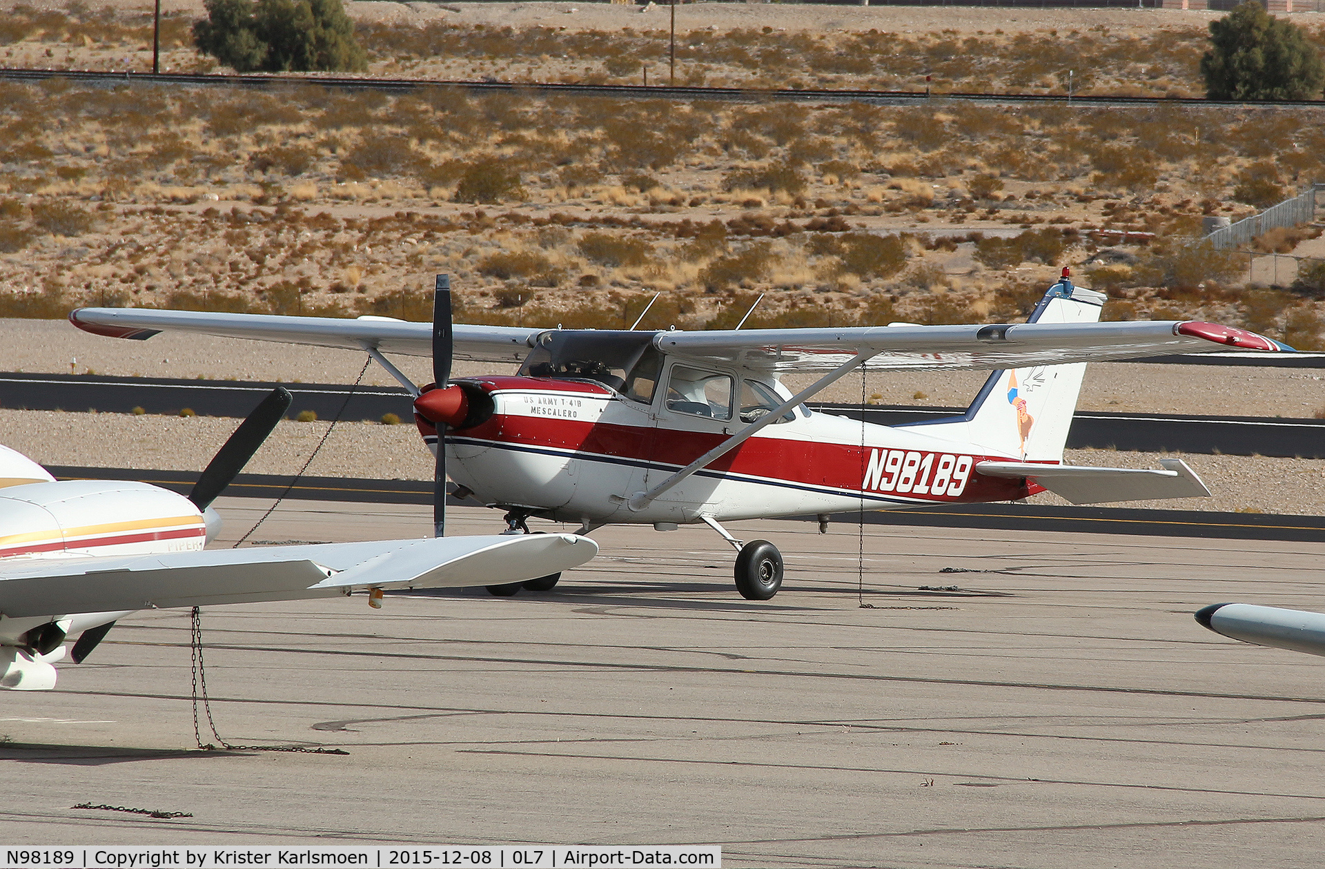 N98189, Cessna T-41B Mescalero C/N R172-0244, Rocket.