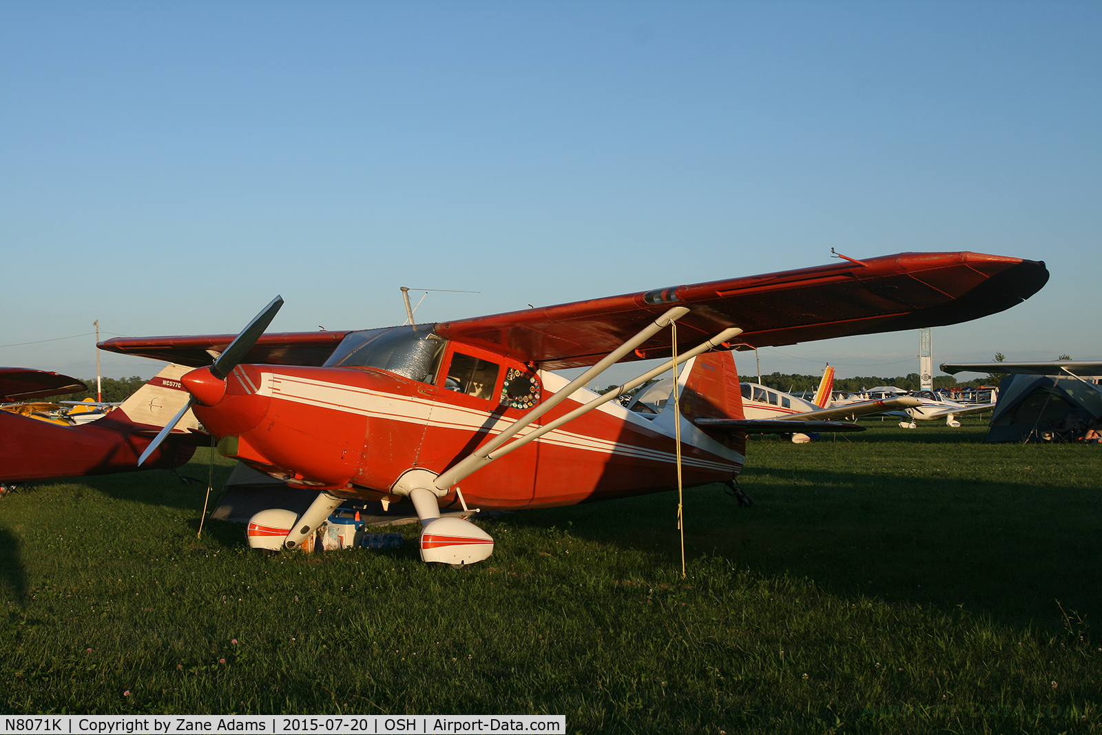 N8071K, 1947 Stinson 108-2 Voyager C/N 108-3071, 2015 EAA AirVenture - Oshkosh, Wisconsin
