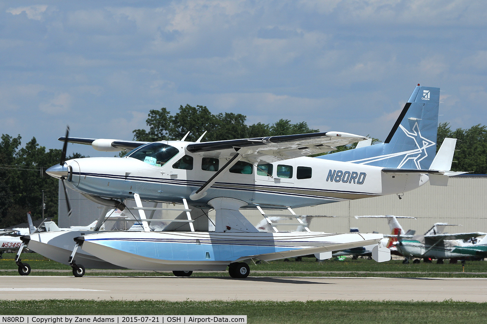 N80RD, 1986 Cessna 208 Caravan I C/N 20800085, 2015 EAA AirVenture - Oshkosh, Wisconsin