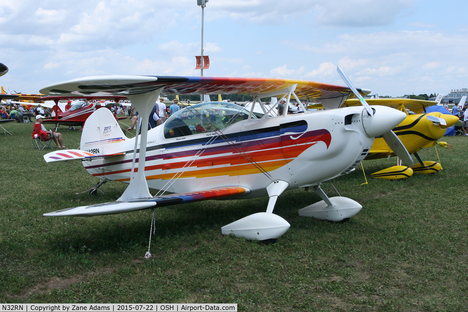 N32RN, Christen Eagle II C/N NORTON 0001, 2015 EAA AirVenture - Oshkosh, Wisconsin