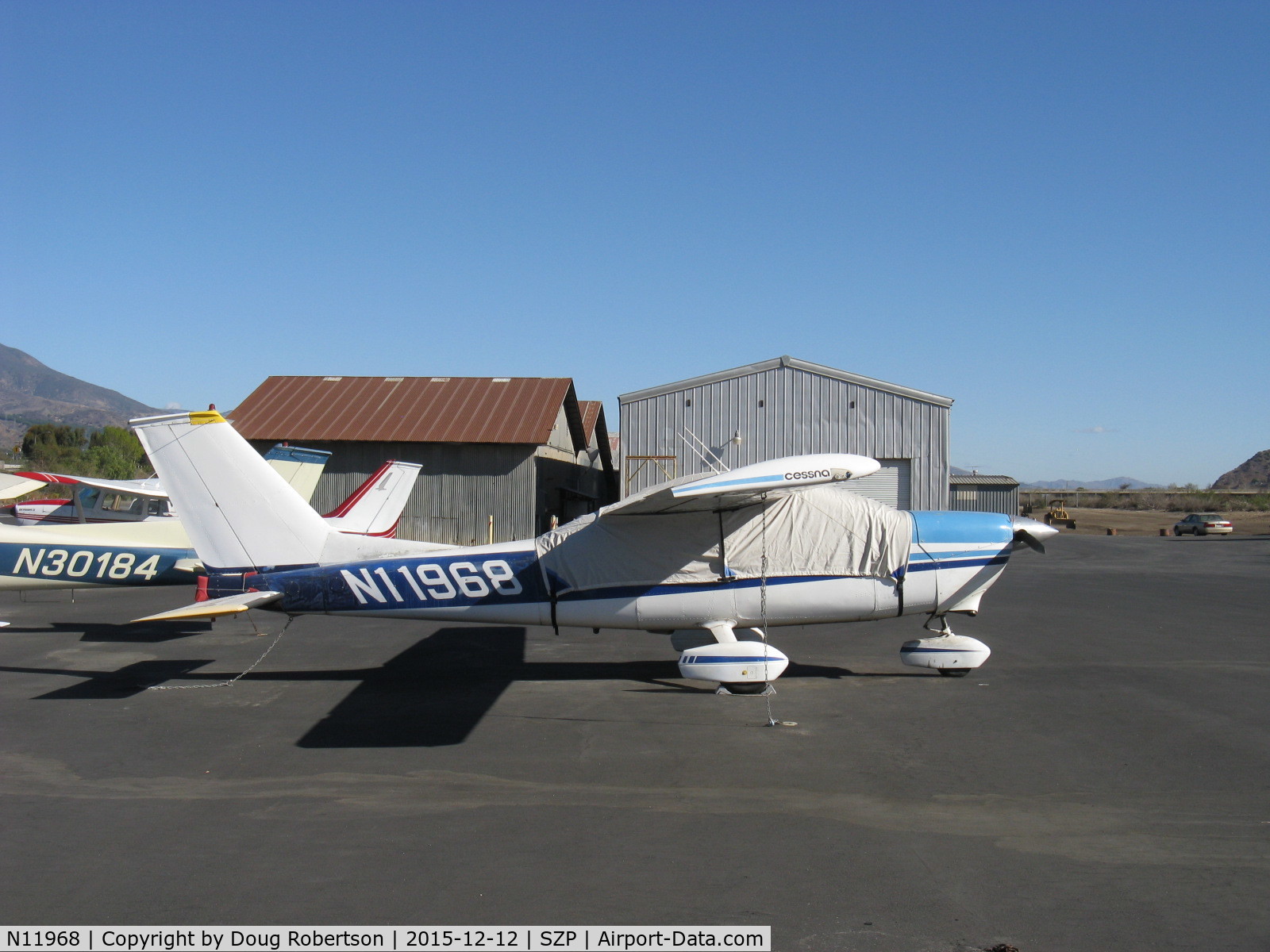 N11968, 1975 Cessna 177B Cardinal C/N 17702383, 1975 Cessna 177B CARDINAL, Lycoming O&VO-360 180 Hp, cantilever wings