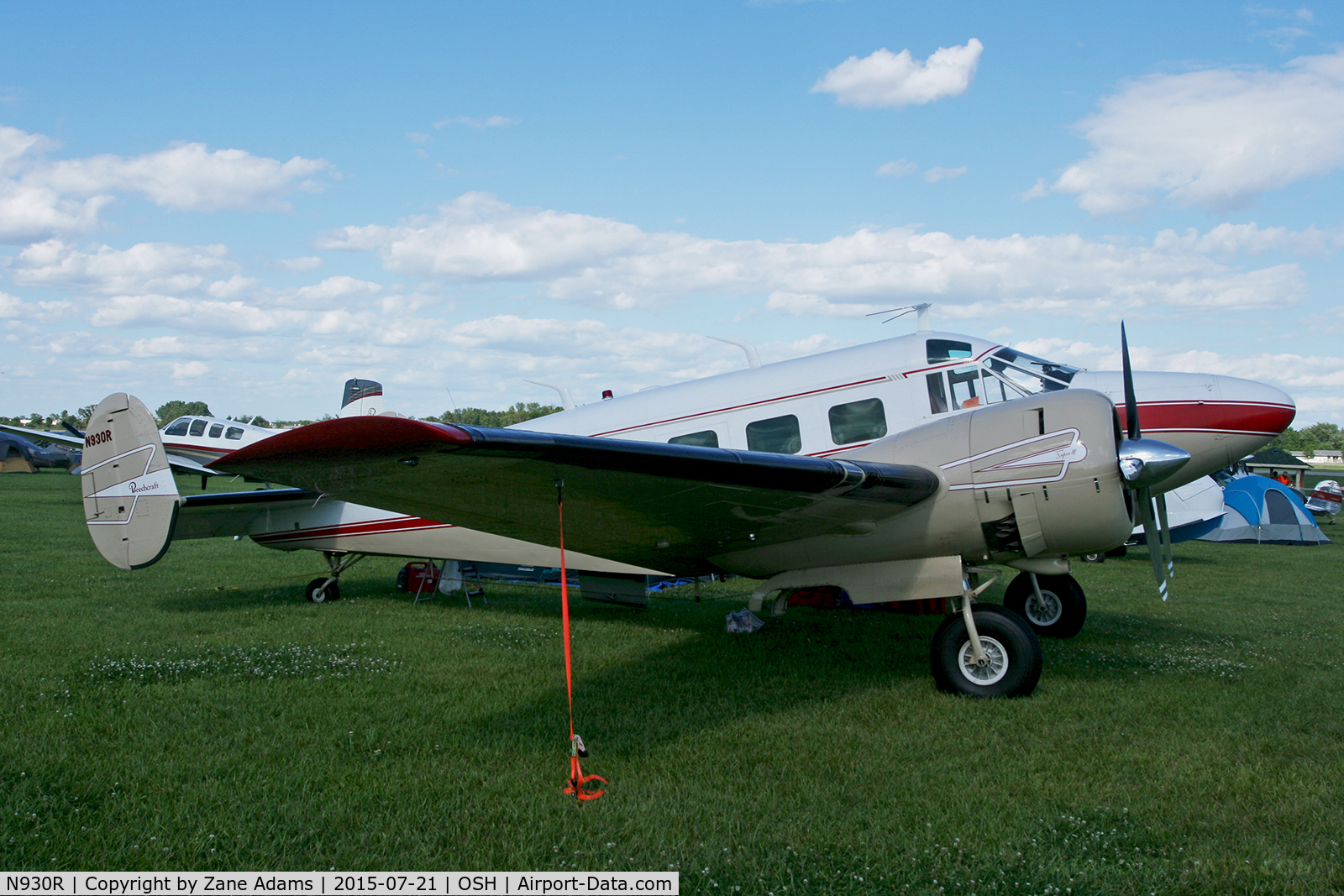 N930R, 1959 Beech E18S C/N BA-438, 2015 EAA AirVenture - Oshkosh, Wisconsin