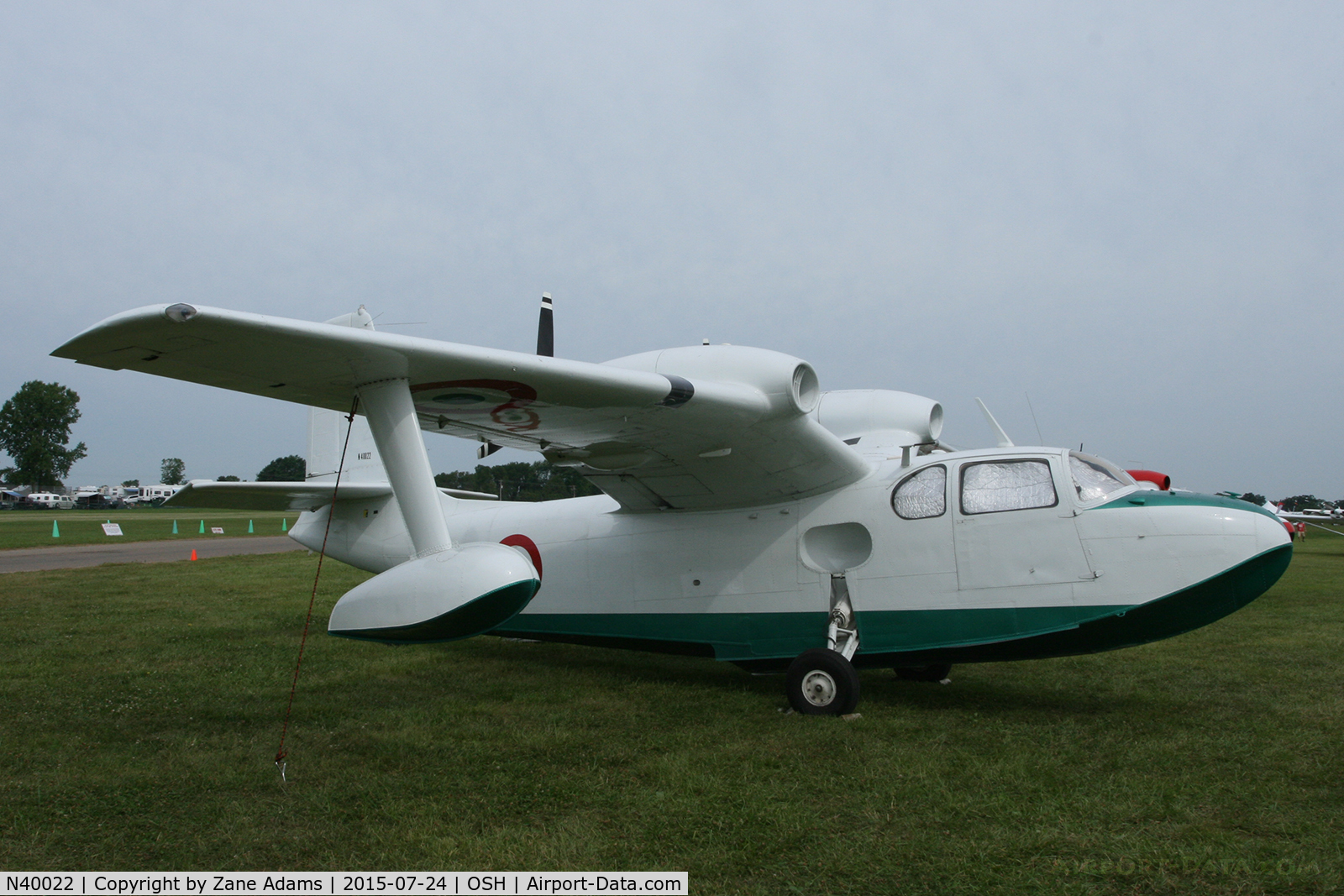 N40022, 1956 Piaggio P.136-L1 C/N 200, 2015 EAA AirVenture - Oshkosh, Wisconsin