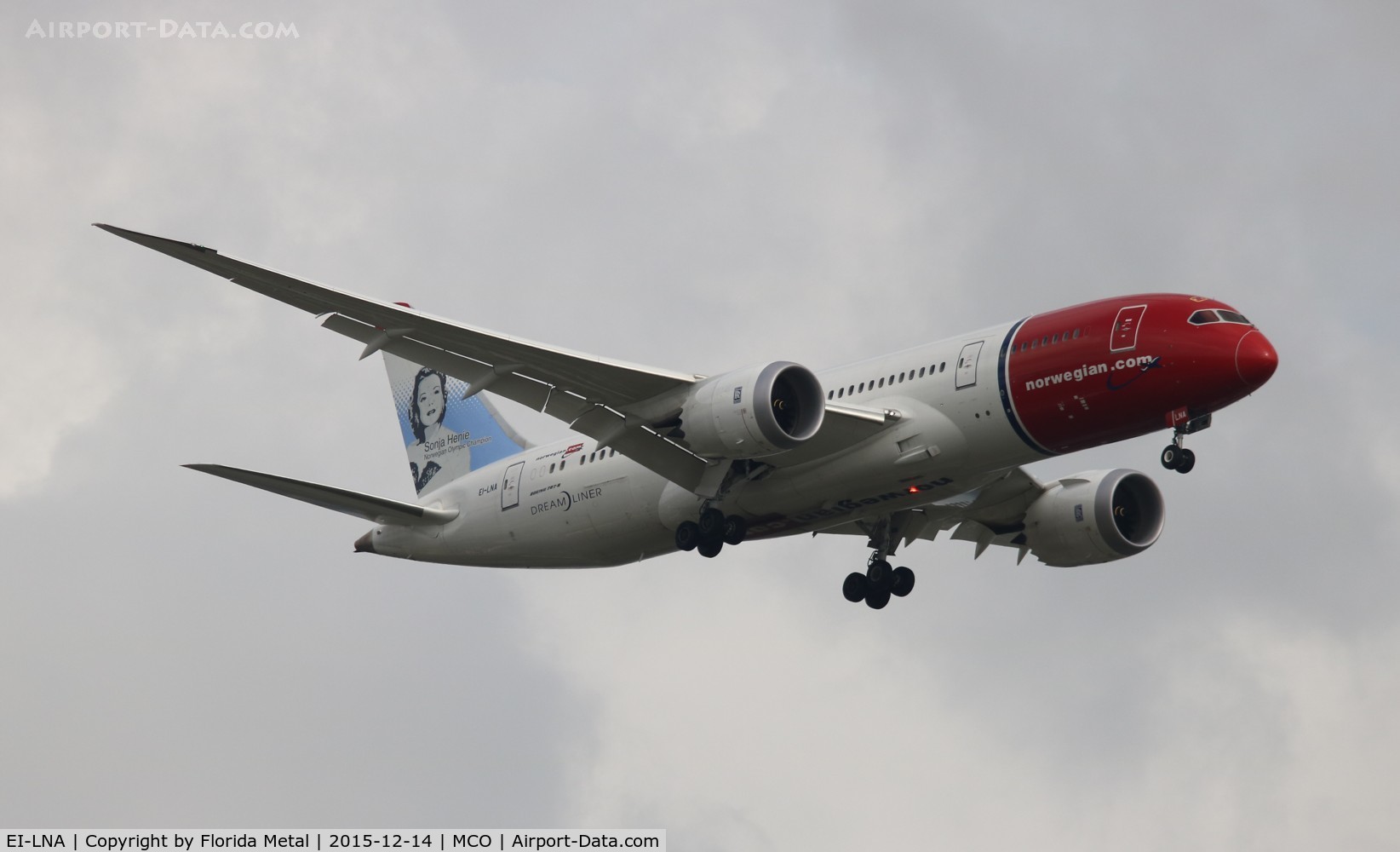 EI-LNA, 2013 Boeing 787-8 Dreamliner C/N 35304, Norwegian Sonia Henie