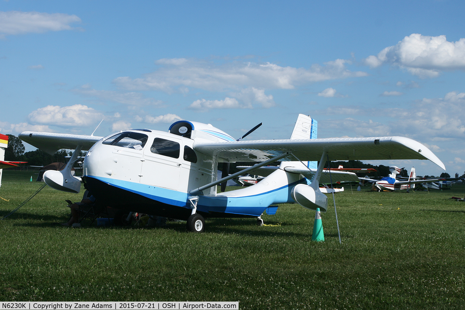N6230K, 1947 Republic RC-3 Seabee C/N 433, 2015 - EAA AirVenture - Oshkosh Wisconsin.