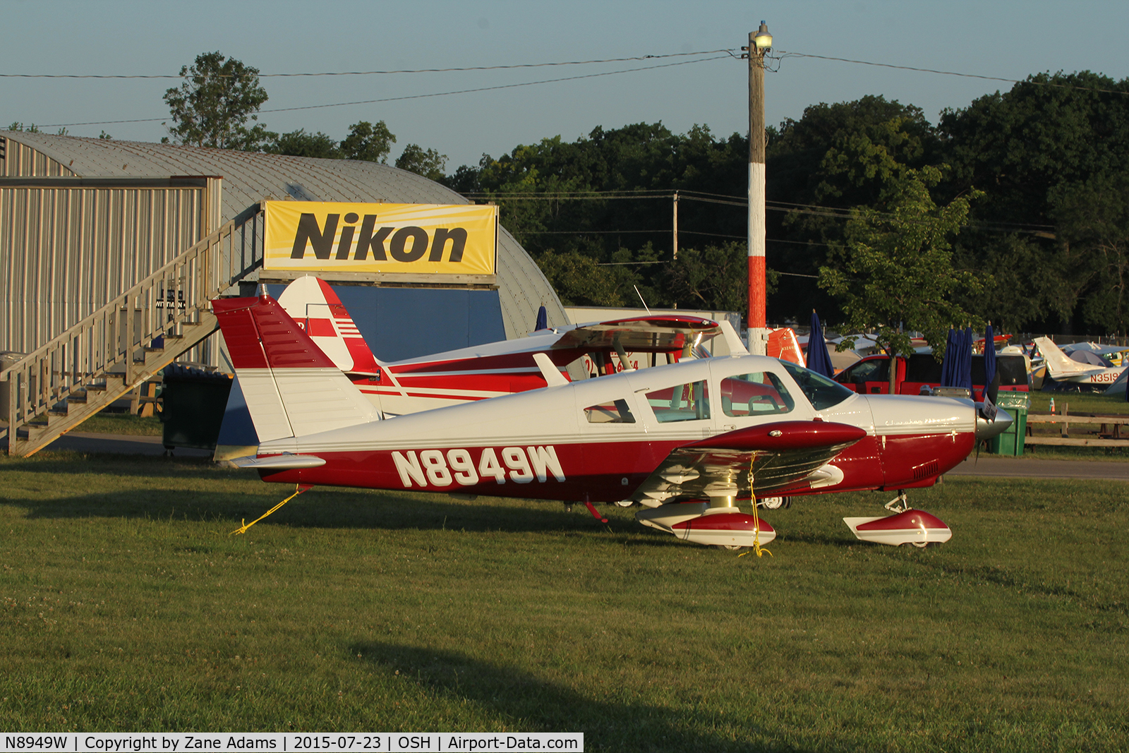 N8949W, 1964 Piper PA-28-235 C/N 28-10522, 2015 EAA AirVenture - Oshkosh Wisconsin