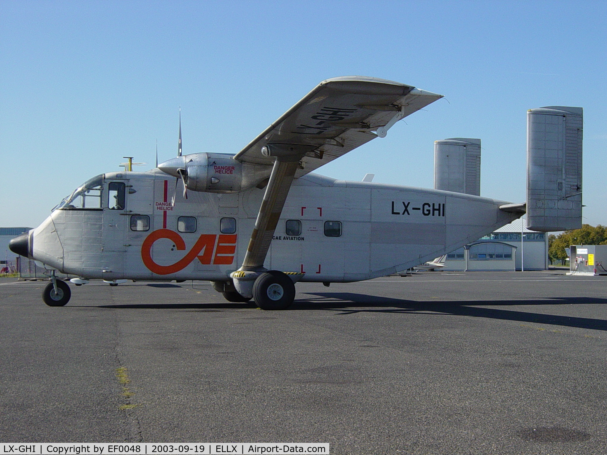 LX-GHI, 1971 Short SC-7 Skyvan 3M-400 C/N SH.1890, Used for para-dropping contract