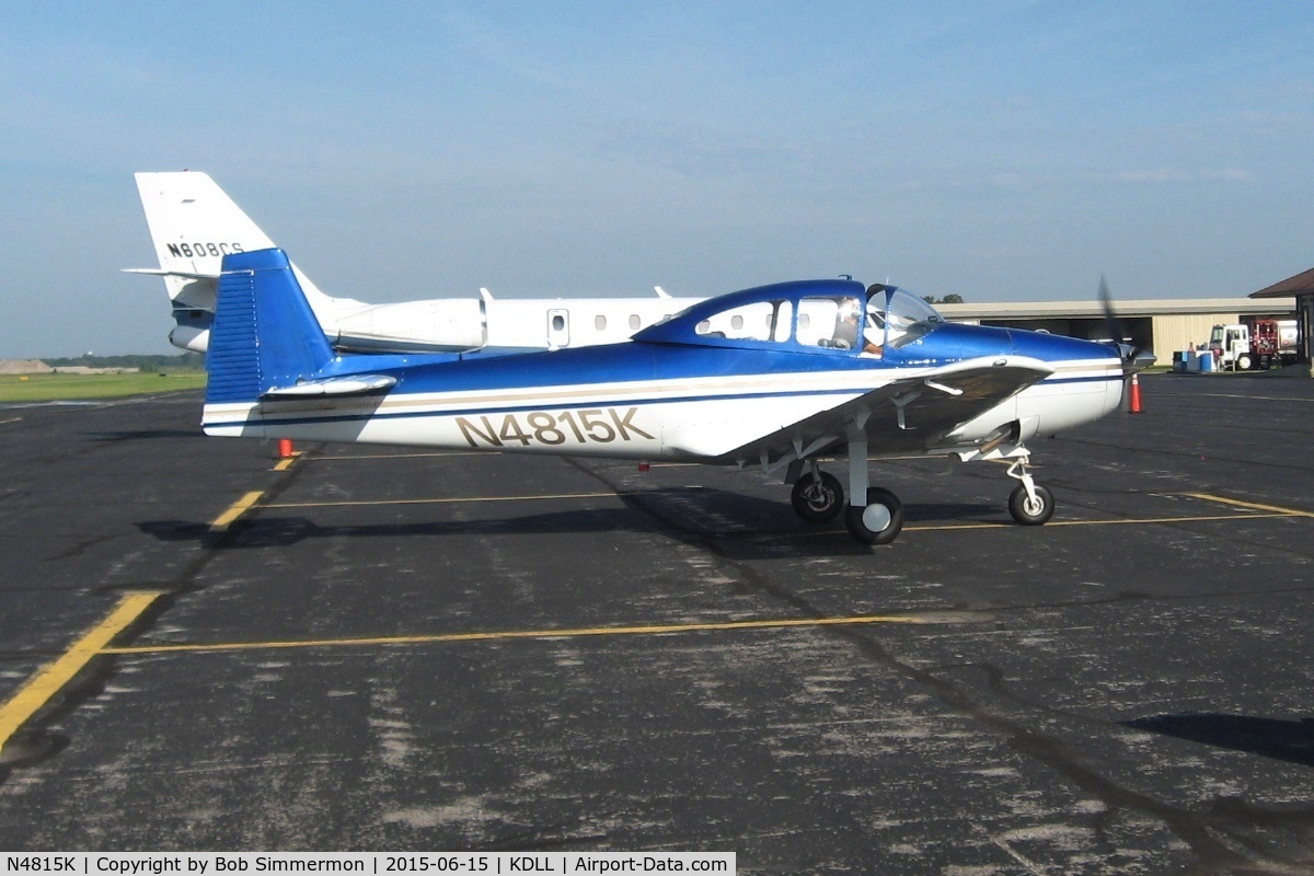 N4815K, 1949 Ryan Navion A C/N NAV-4-1815, EAA Fly-in at Delaware, Ohio